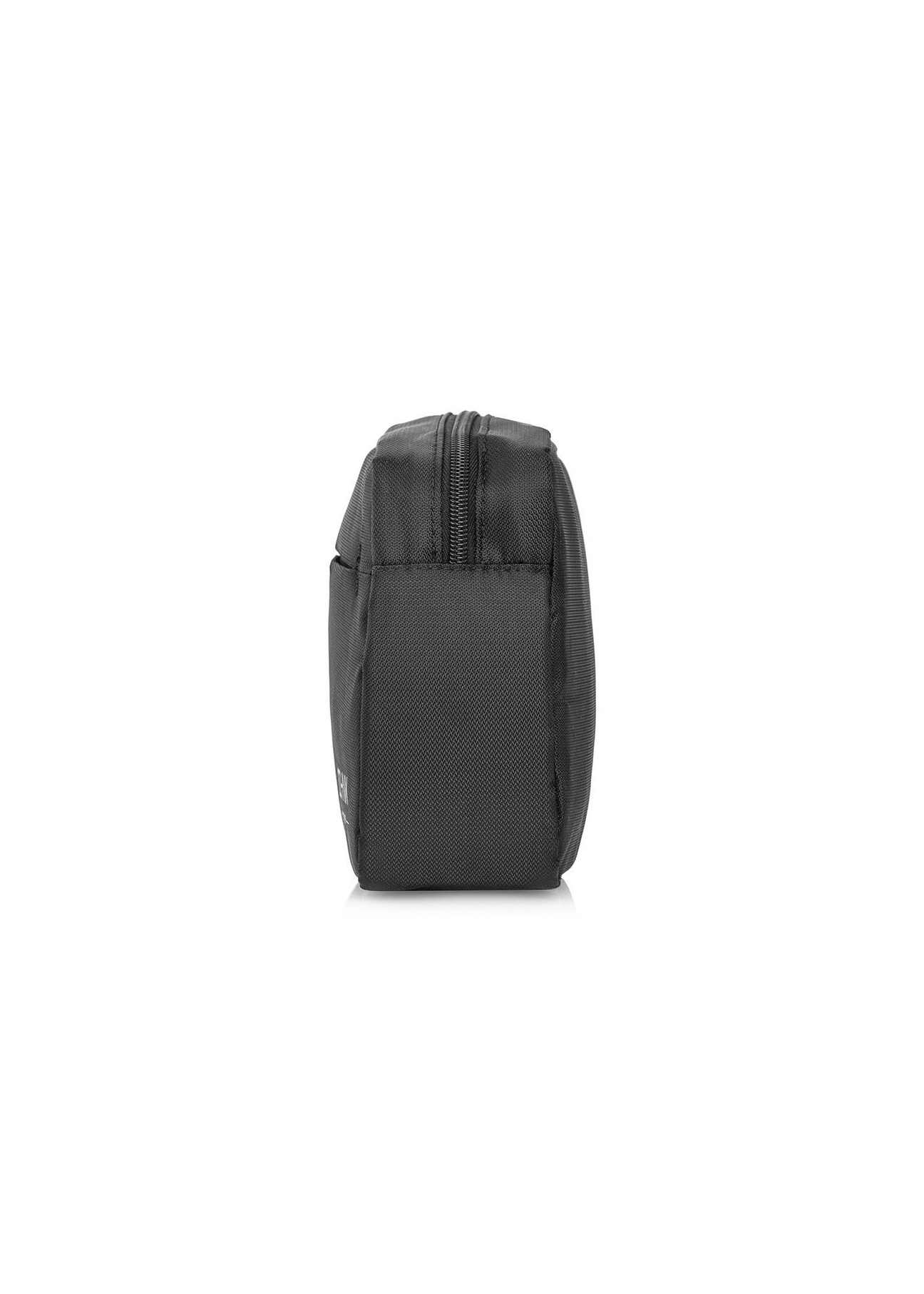 Black men's cosmetic bag TORMN-0267C-99(Z25), side view of the product on a white background.