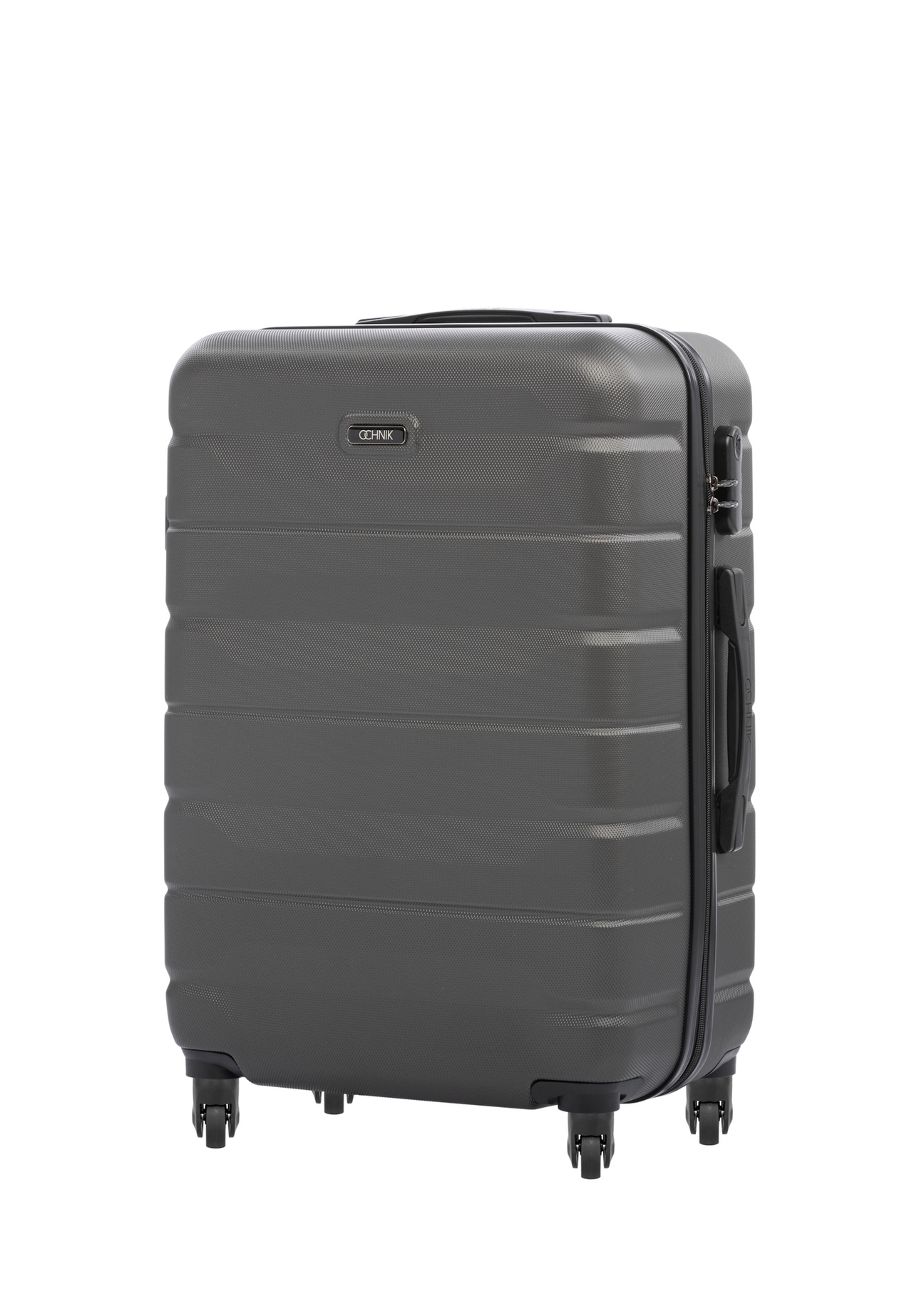 Set of 19''/24''/28'' trolley suitcases WALAB-0067-9B(W26), diagonal product view on white background.