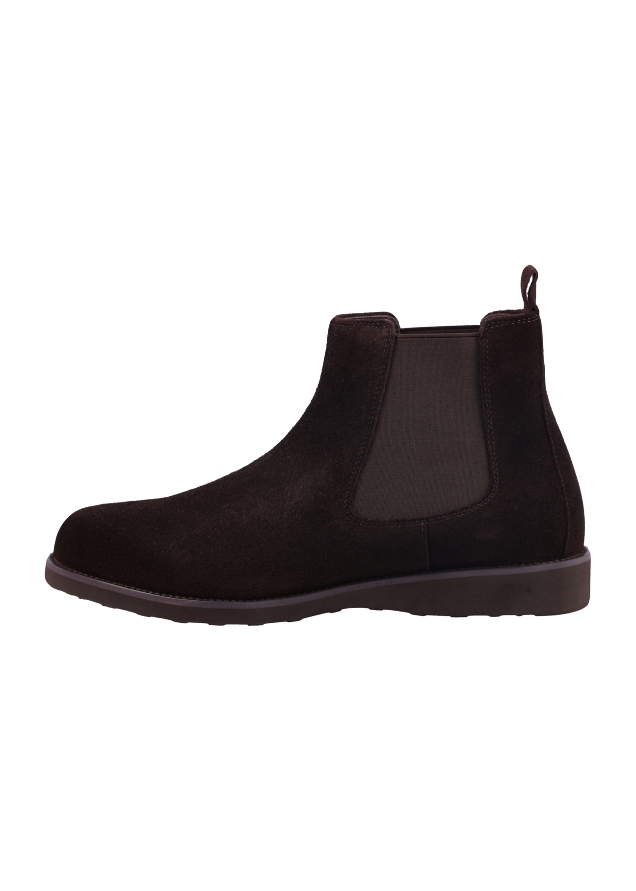 Men's suede Chelsea boots BUTYM-0563-1I(Z26), side view of the product on a white background.