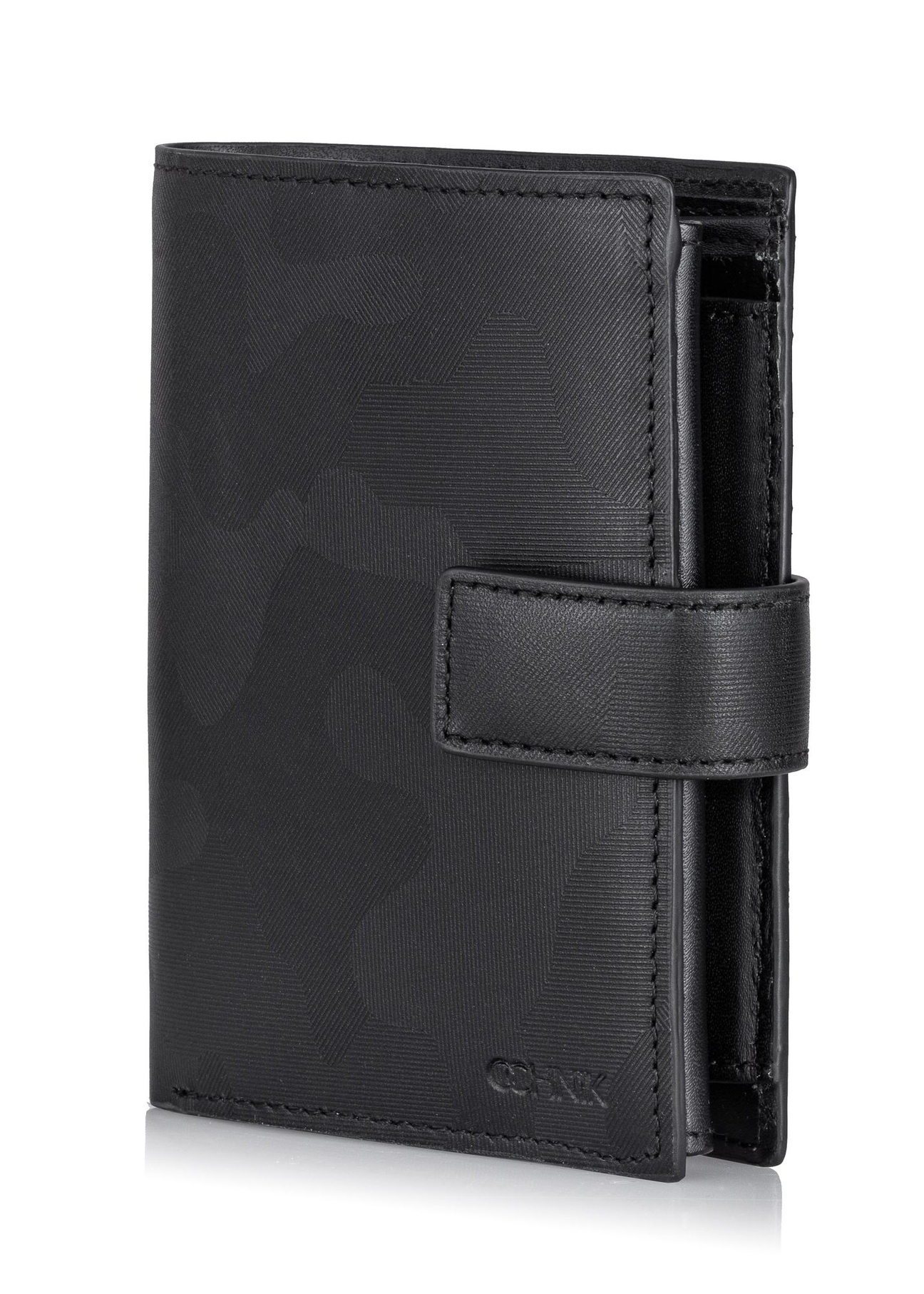 Men's leather wallet with moro pattern PORMS-0529-99(W23)-02