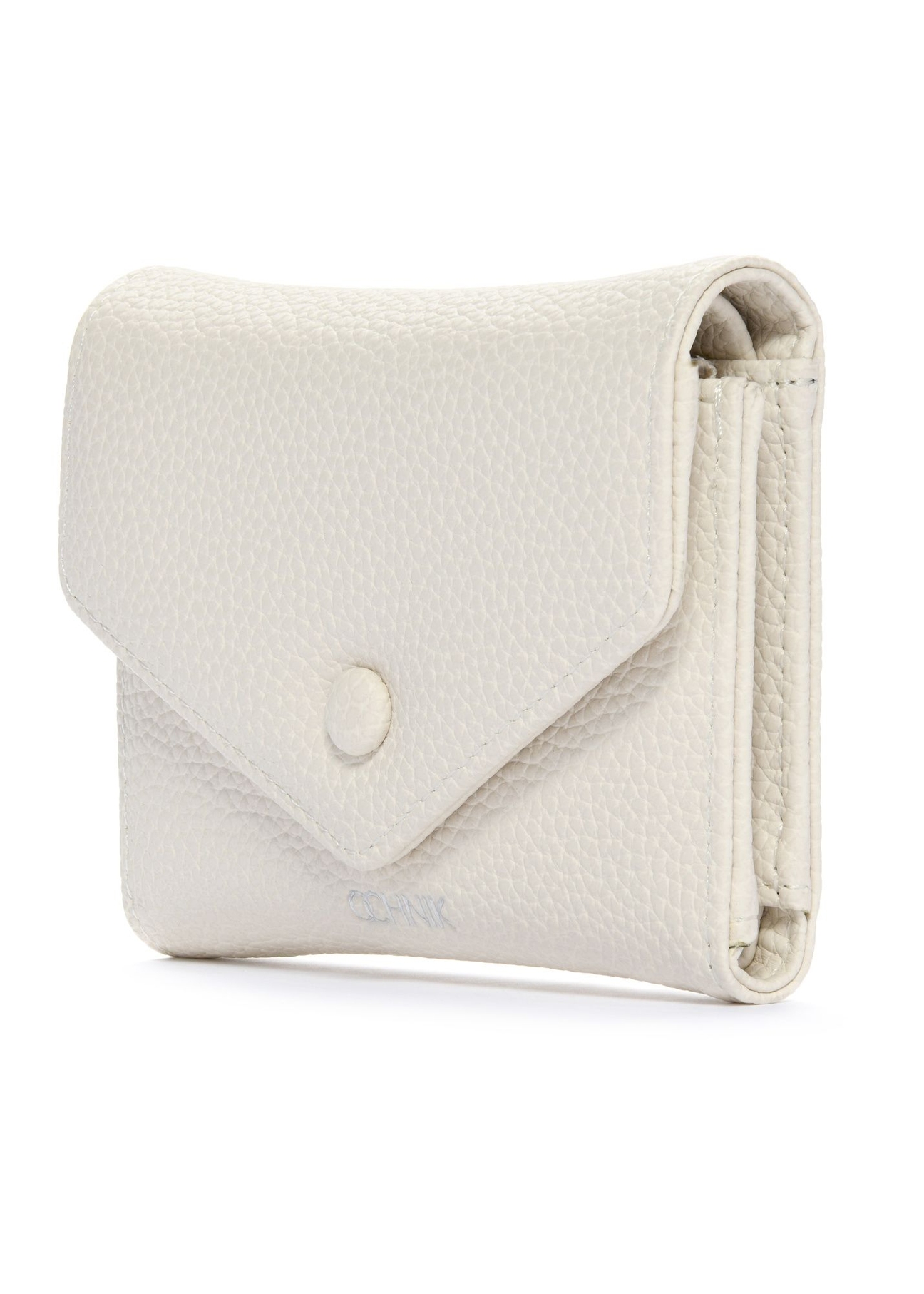 Small cream women's wallet POREC-0414-12(W25)-03