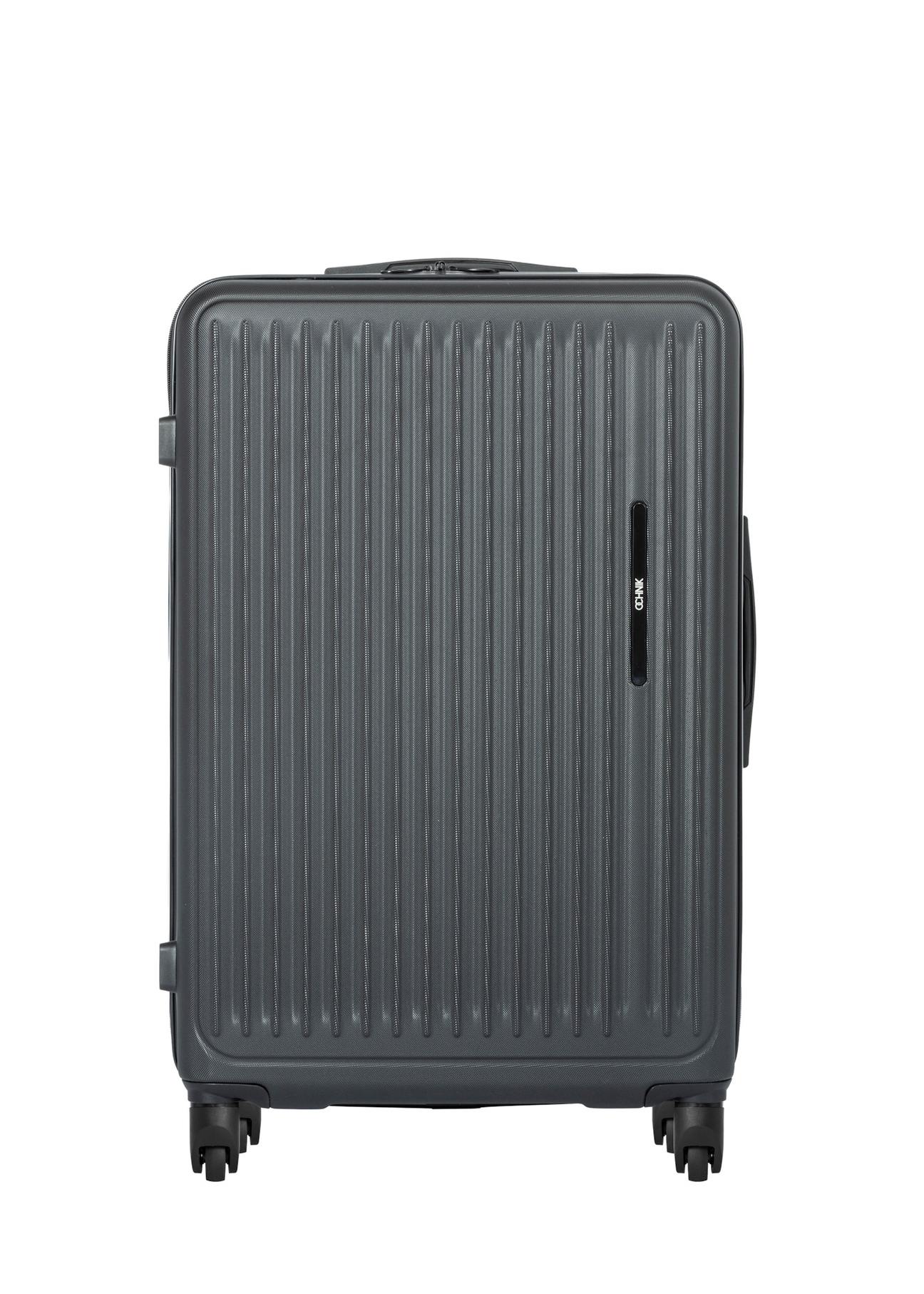 Large suitcase on wheels WALAB-0082-99-29(W26), front view of the product on a white background.