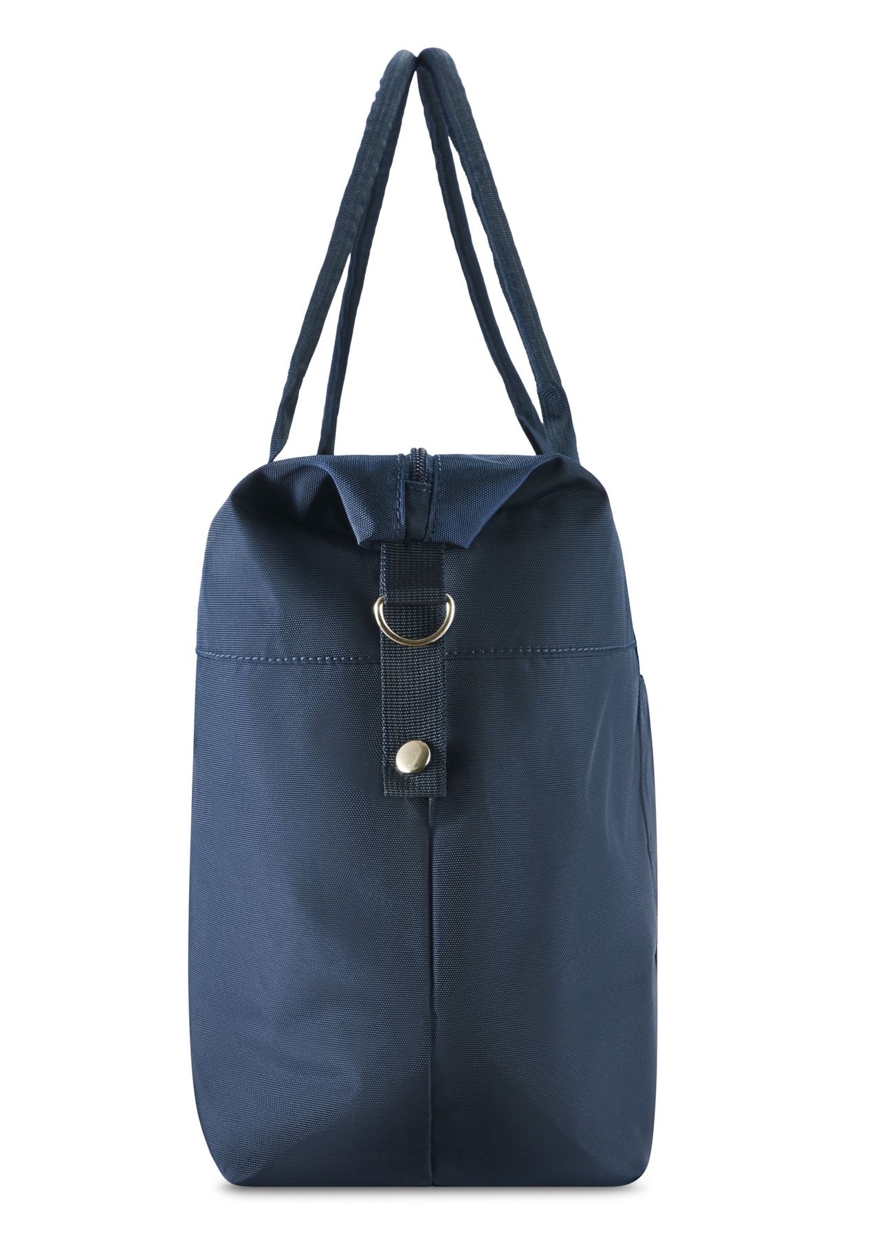 Navy blue travel bag TORMN-0382-69(Z25), product view from the side on a white background.