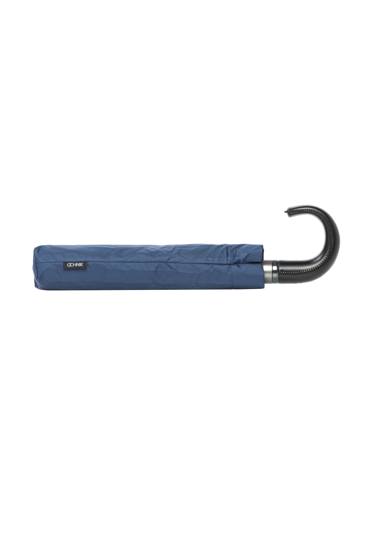 Navy blue men's umbrella PARSM-0002-7E(W26), view of the folded product on a white background.