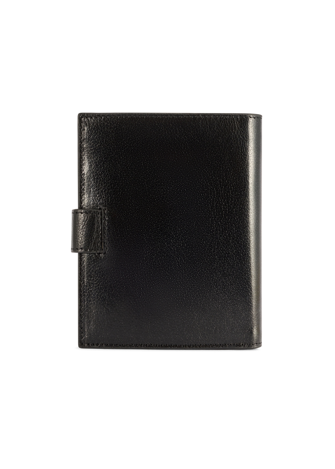 Large men's leather wallet PORMS-0678-99(W26), product view from the back on a white background.