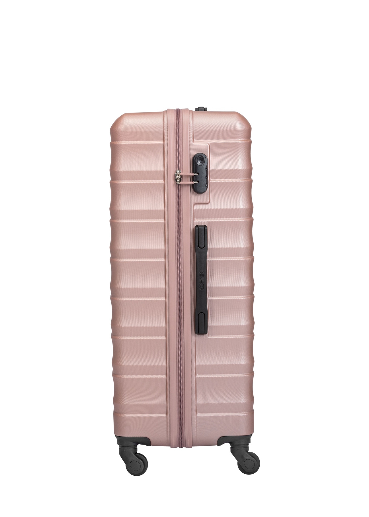 Large suitcase on wheels WALAB-0081-5X-28(W26), side view of the product on a white background.