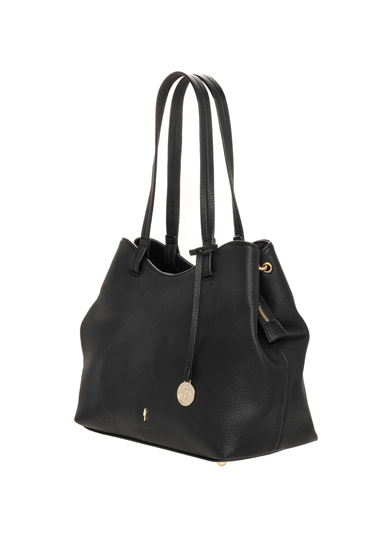 Black women's shopper bag TOREC-1318-9I(Z26)