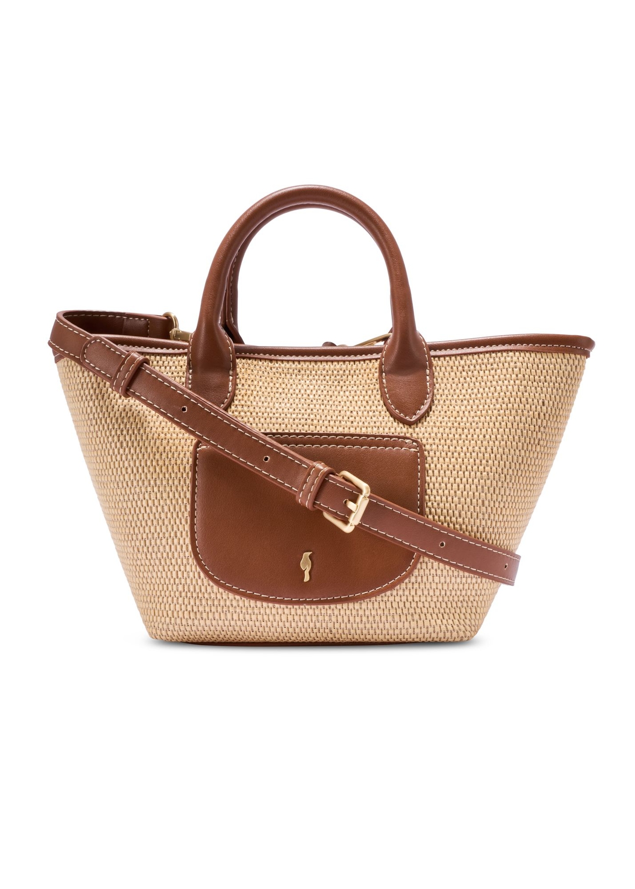 Small woven women's handbag TOREC-1230-1E(W26)