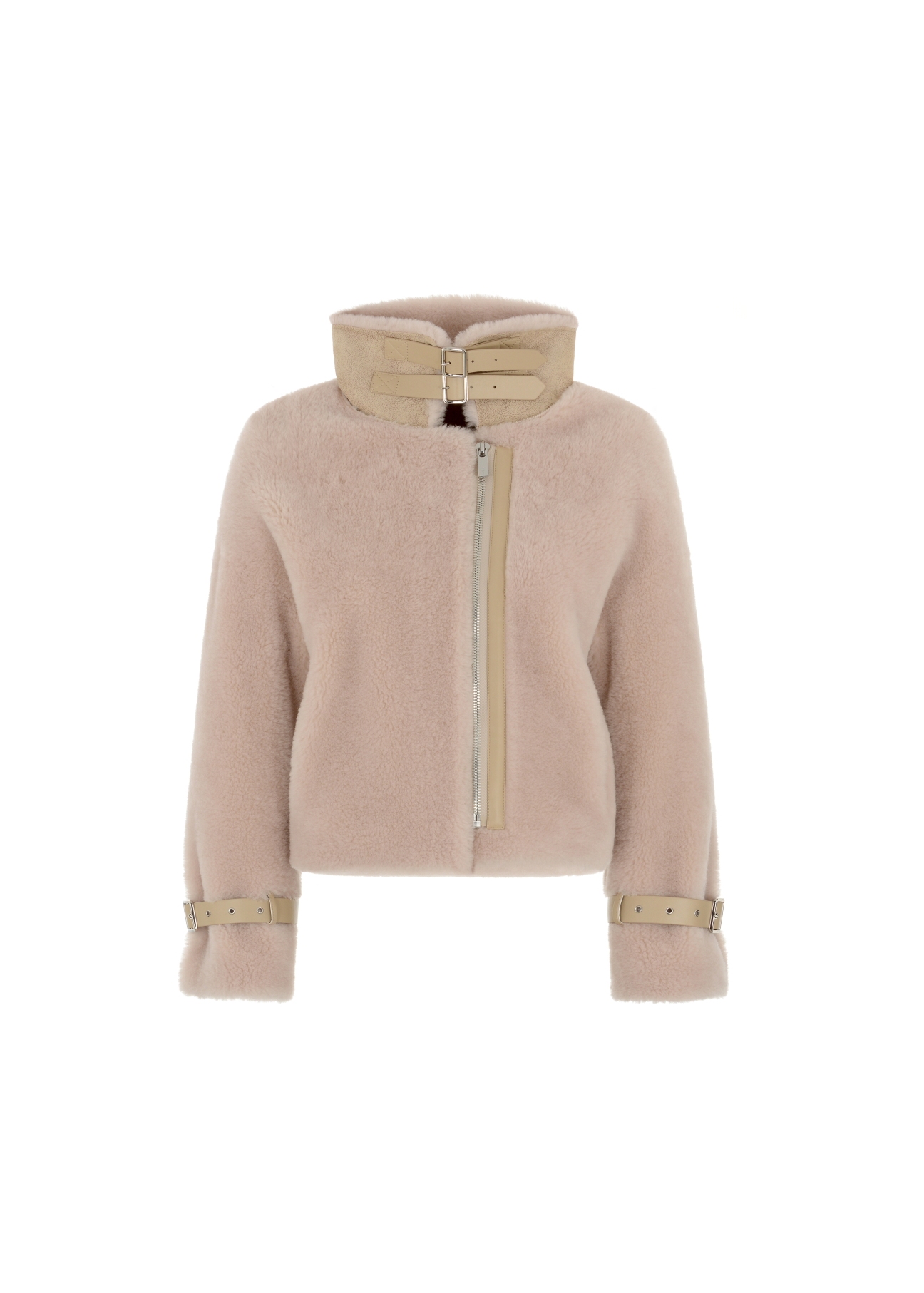 Women's oversize wool fur coat FUTDW-0002-81(Z21)-04
