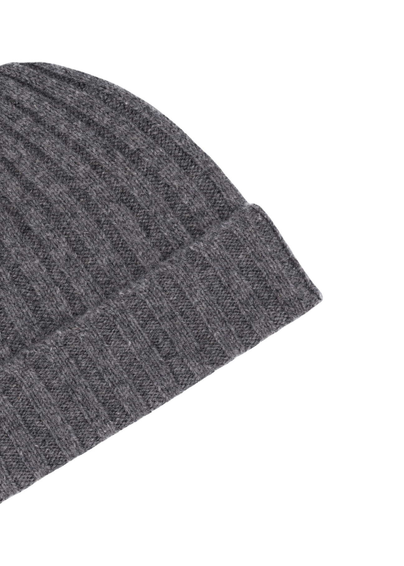 Gray wool men's hat CZAMT-0033-9B(Z26), close-up of the product detail on a white background.