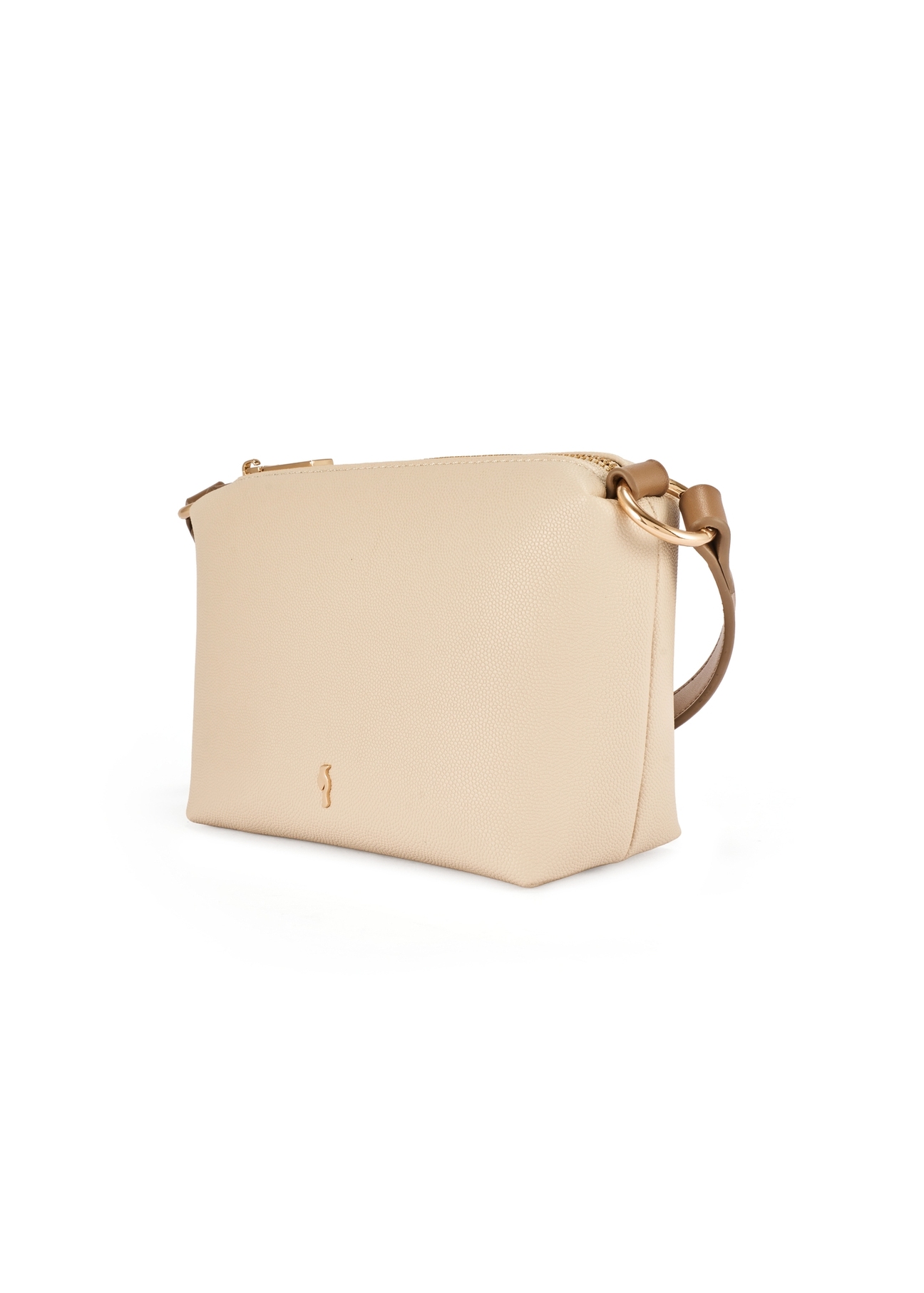 Small cream women's handbag TOREC-0882-0C(W26)
