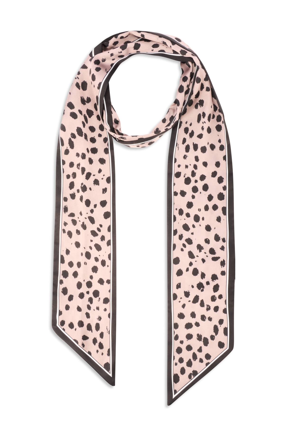 Women's scarf in leopard print SZADT-0213-86(Z25)