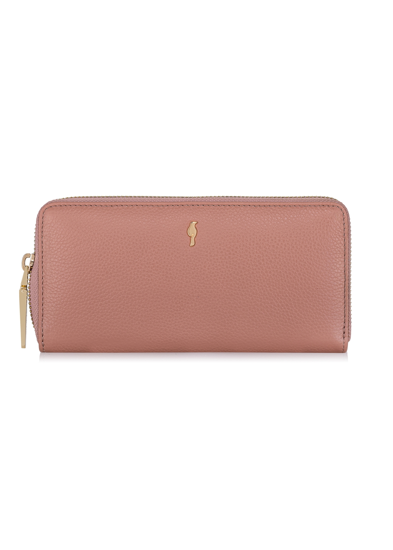 Large pink leather women's wallet PORES-0800A-31(W23)-01