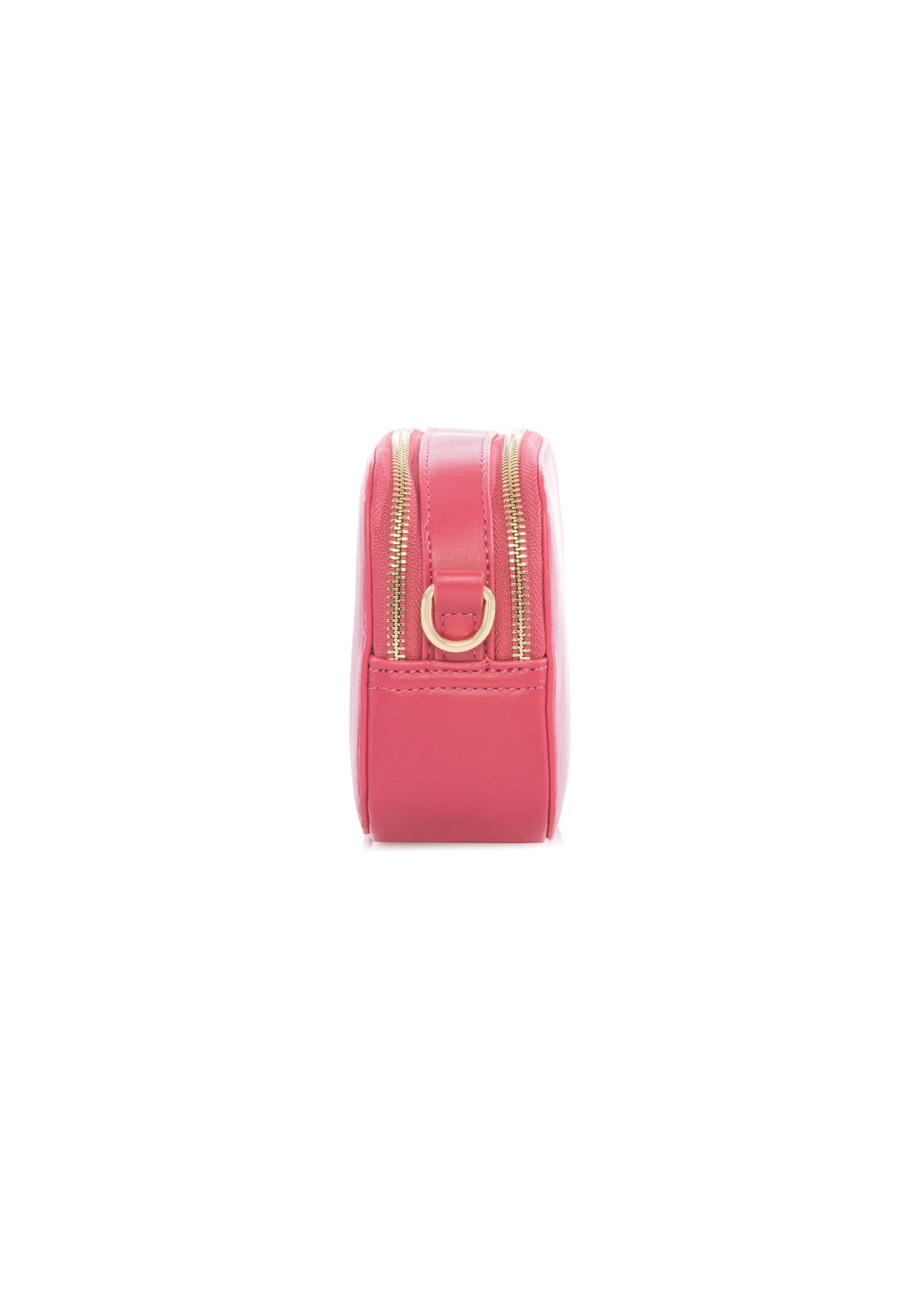 Fuchsia small women's handbag TOREC-1172-5E(W26) - side product view, on a white background.