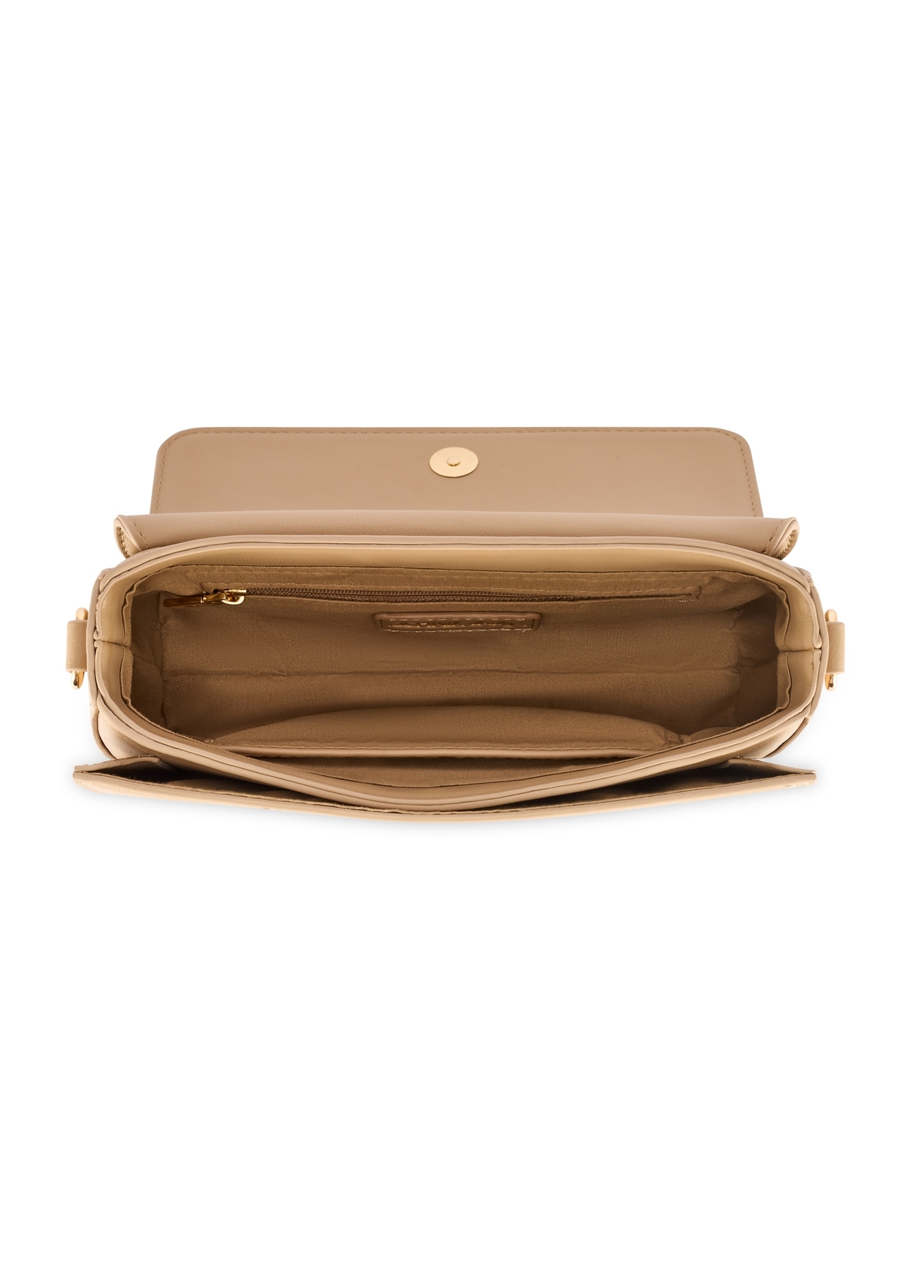 Small beige women's handbag TOREC-1171-1B(W26)