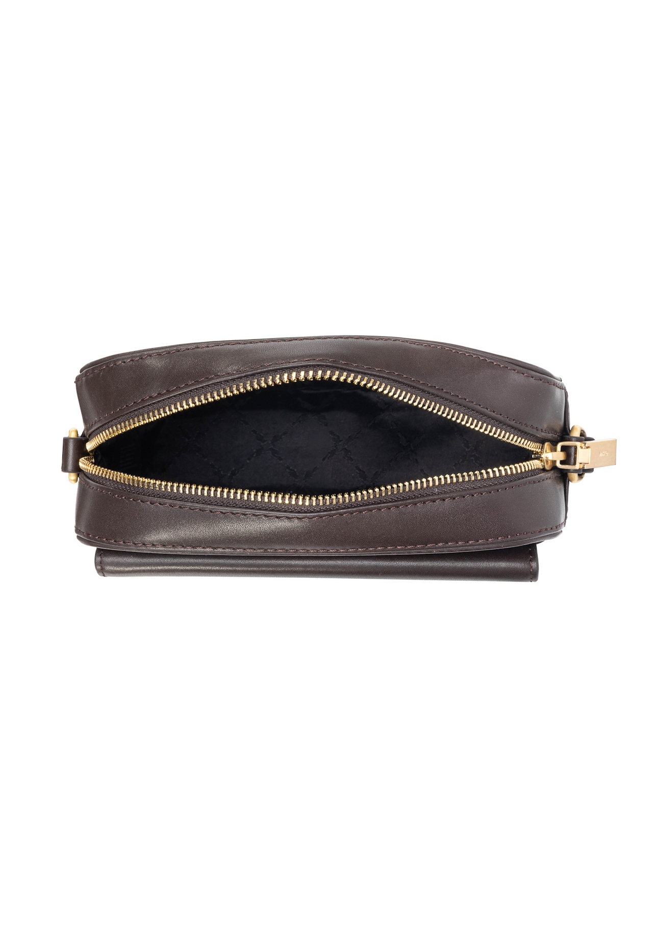 Leather small women's handbag TORES-1201-89(Z25), product view inside on white background.