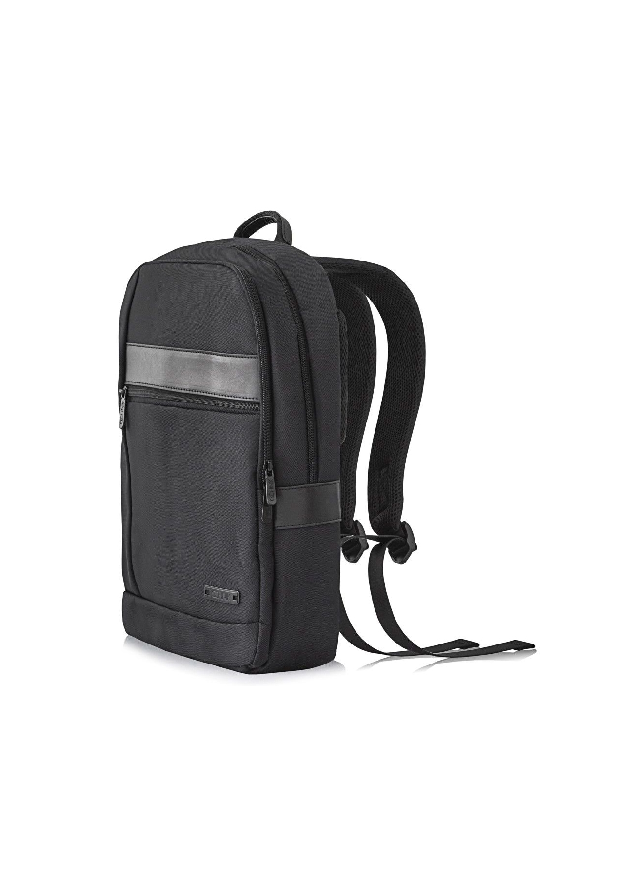 Black men's backpack PLCMN-0001A-99(Z23)-03