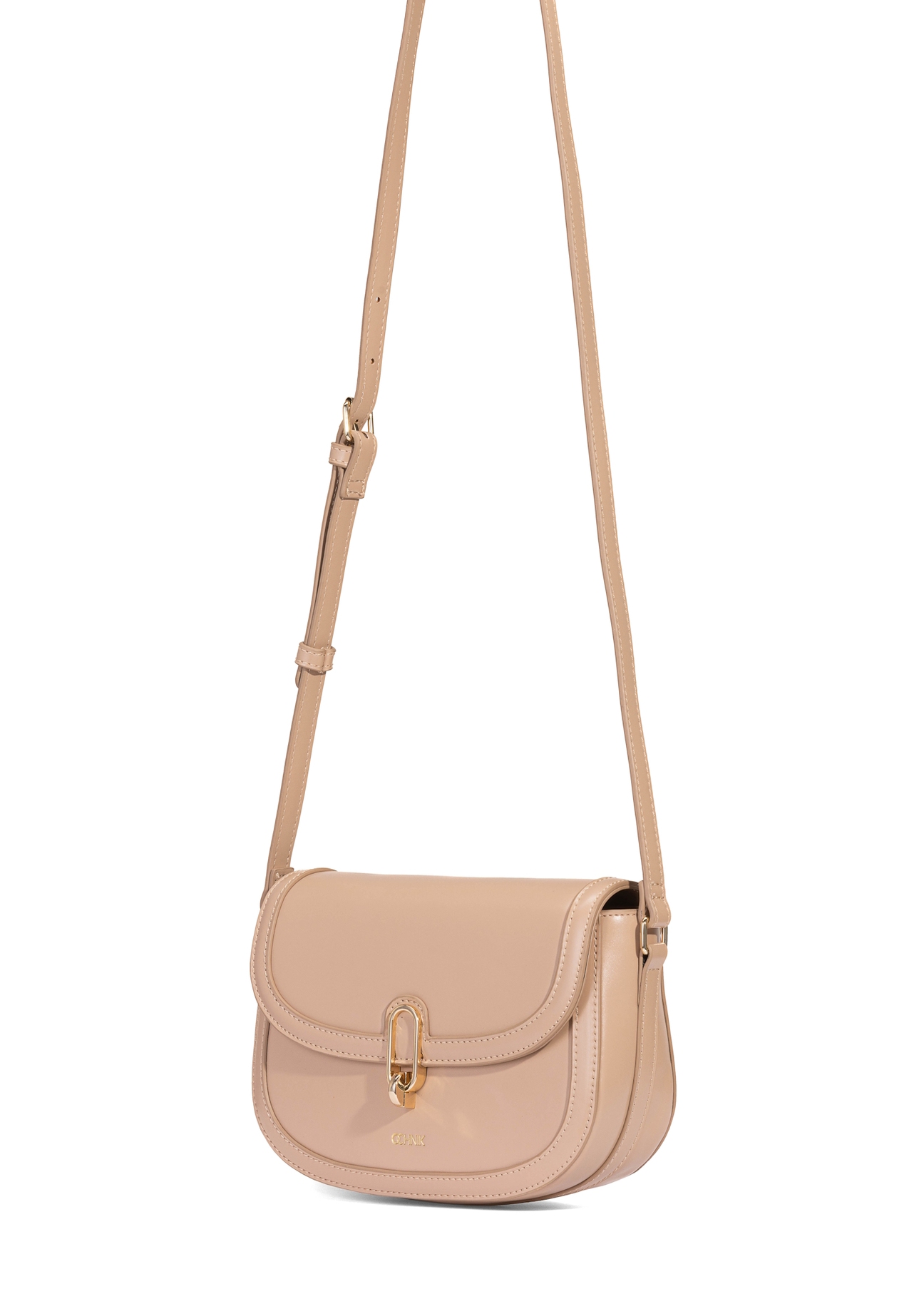 Beige small messenger bag TOREC-1019-81(W25)-06