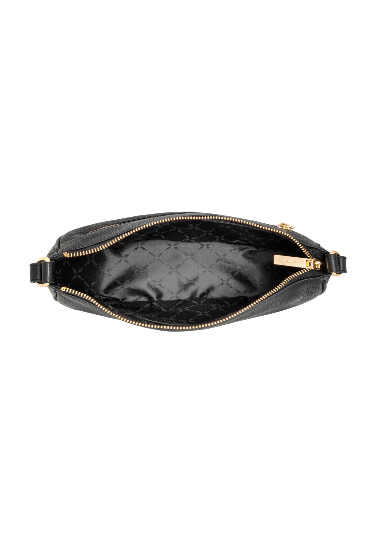 Semi-circular women's handbag TORES-1426-9I(Z26), product view inside on white background.