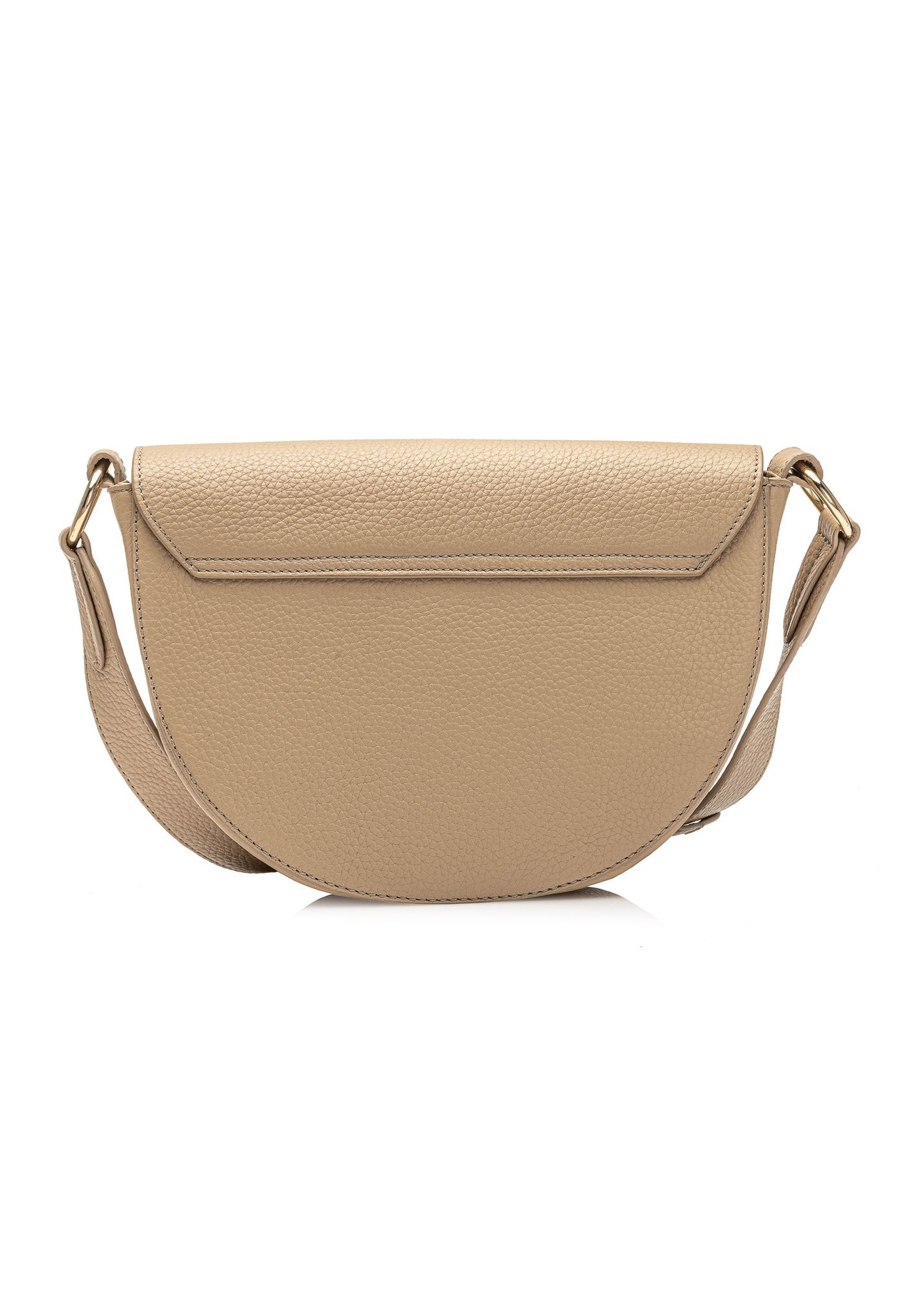 Light beige leather women's handbag TORES-0895C-80(W25)-04