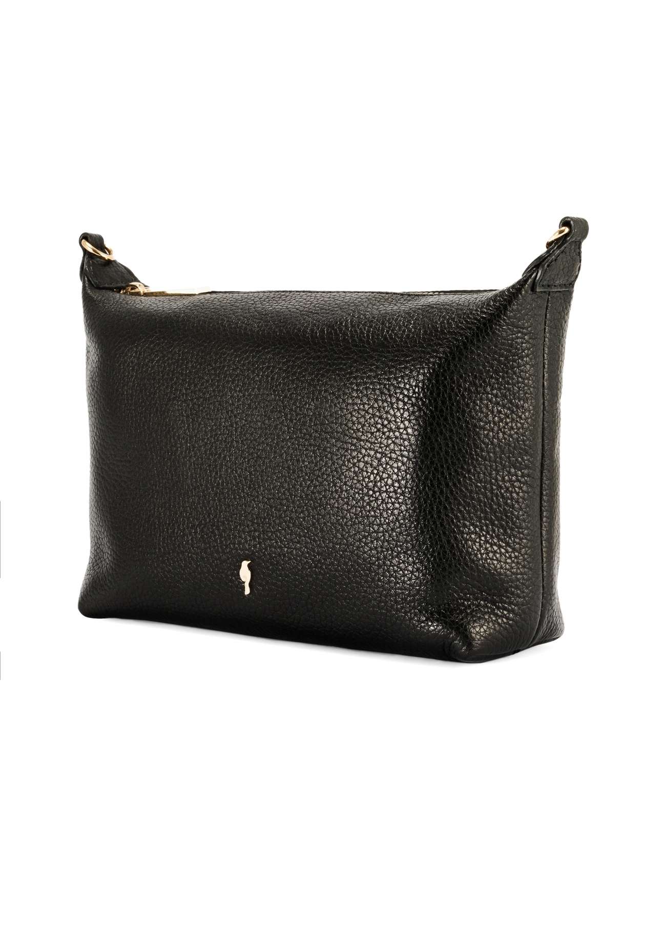 Black compact women's handbag TORES-0981D-99(Z25), diagonal product view on a white background.