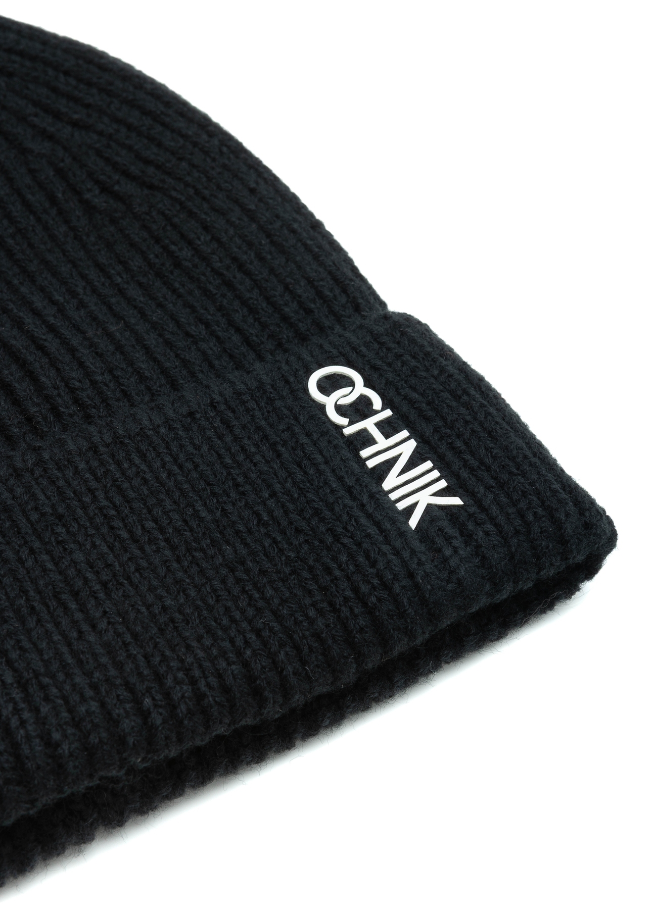Black men's winter hat CZAMT-0081-99(Z25)