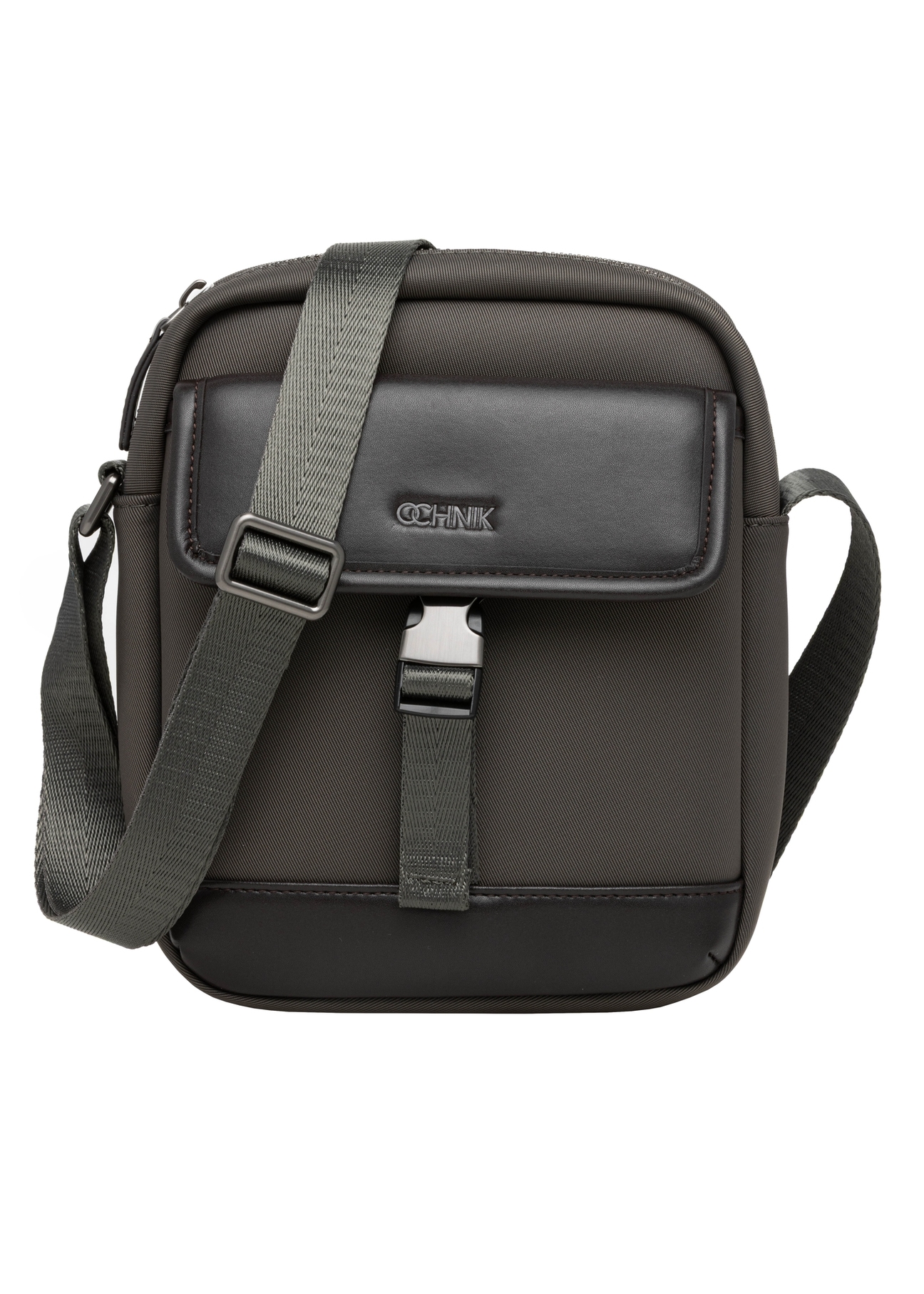 Men's city crossbody bag TORMN-0437-8B(Z26), front product view on white background.