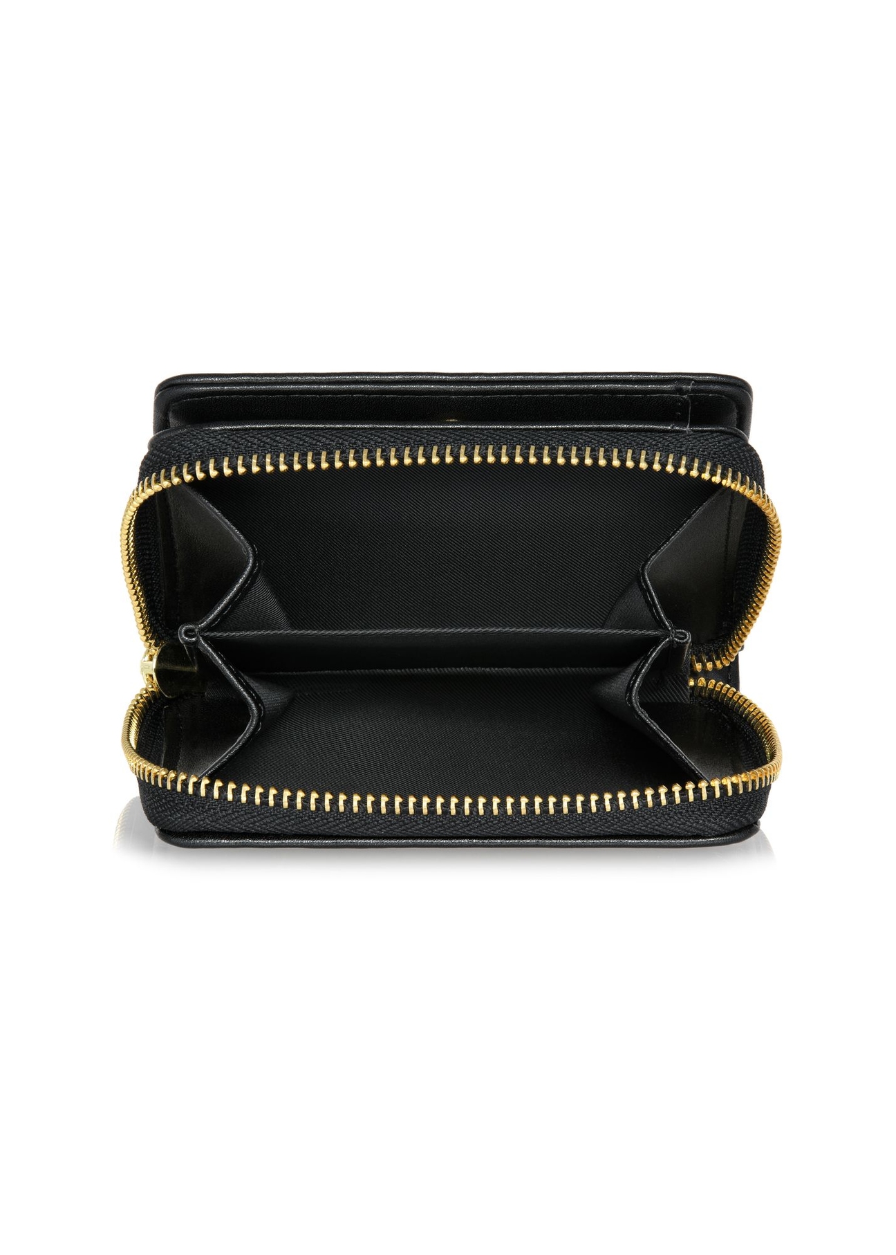 Black medium women's wallet POREC-0399-99(Z24)-05