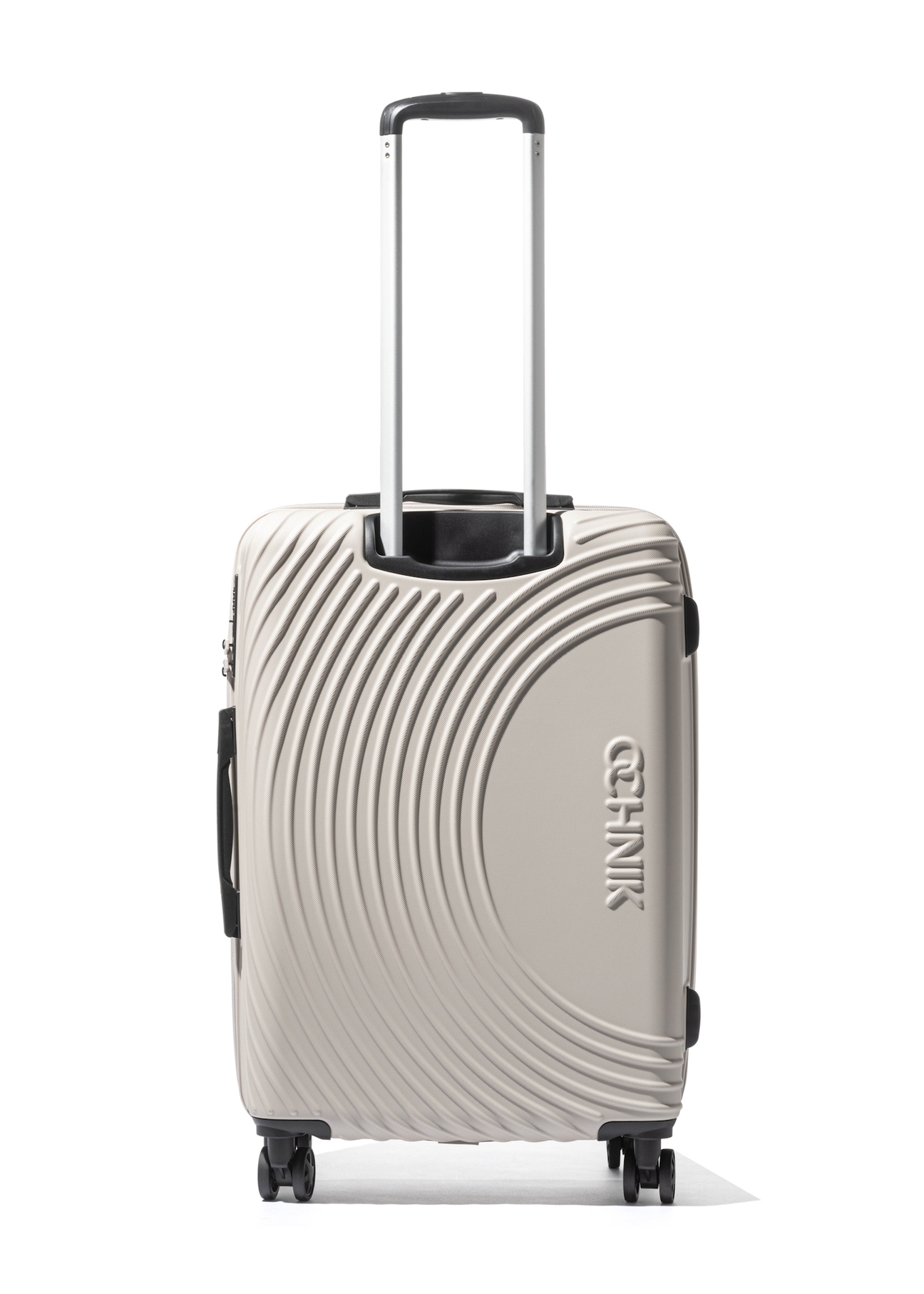 Small wheeled suitcase WALAB-0088-1A-19(W26), rear view of the product on a white background.