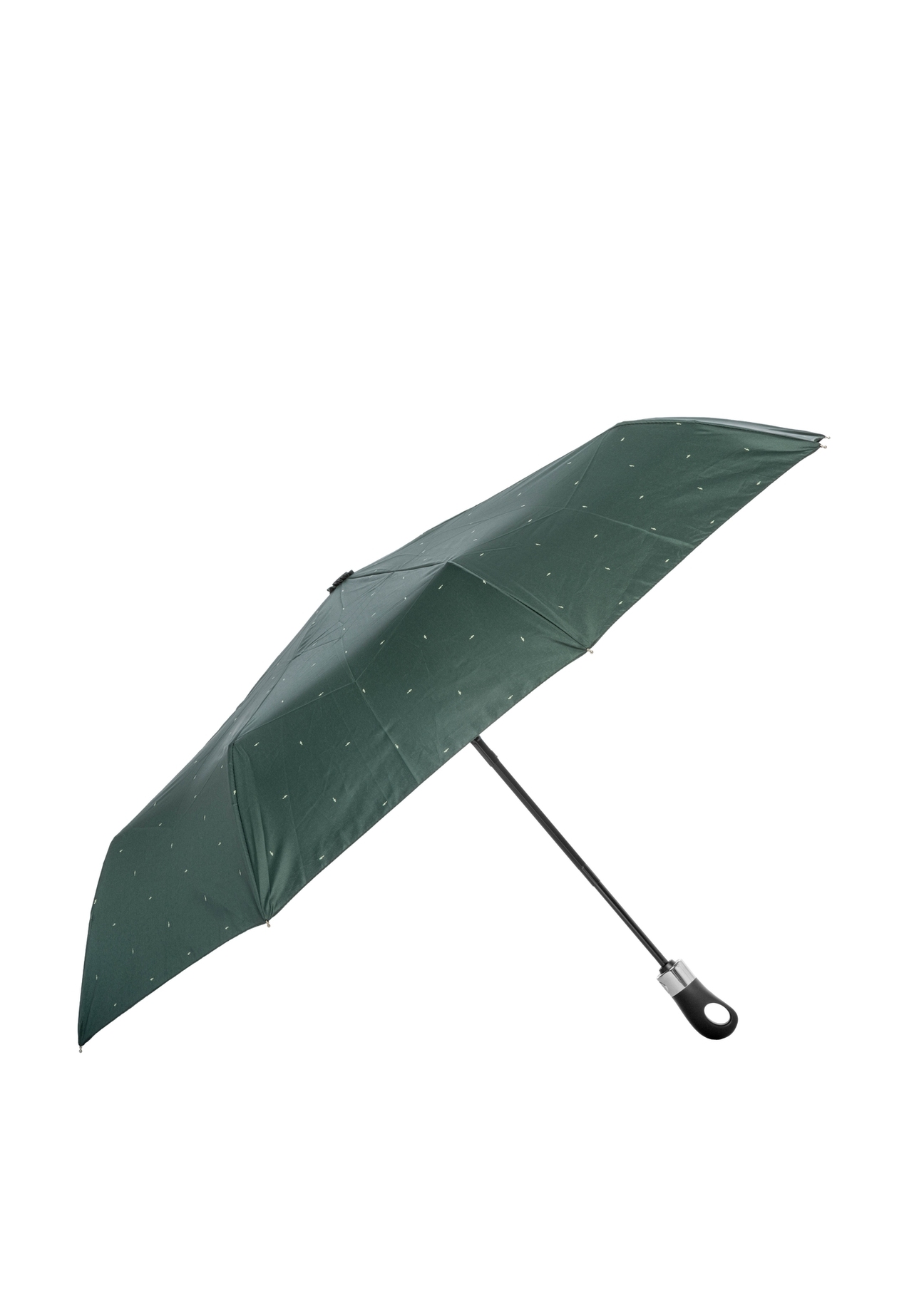 Women's dark green umbrella PARSD-0012-8C(W26), front product view on white background.