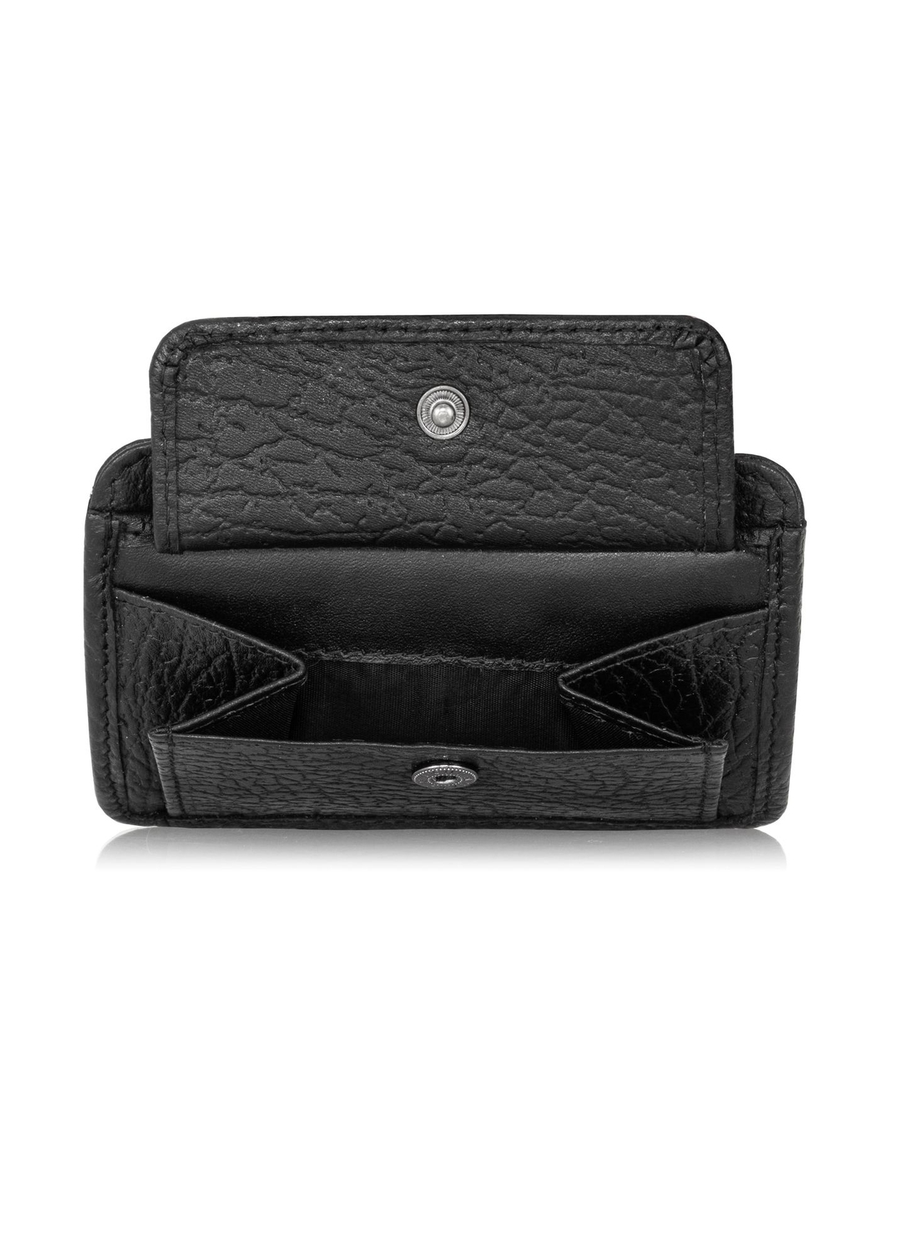 Men's leather wallet with pocket PORMS-0540-99(W24)-04