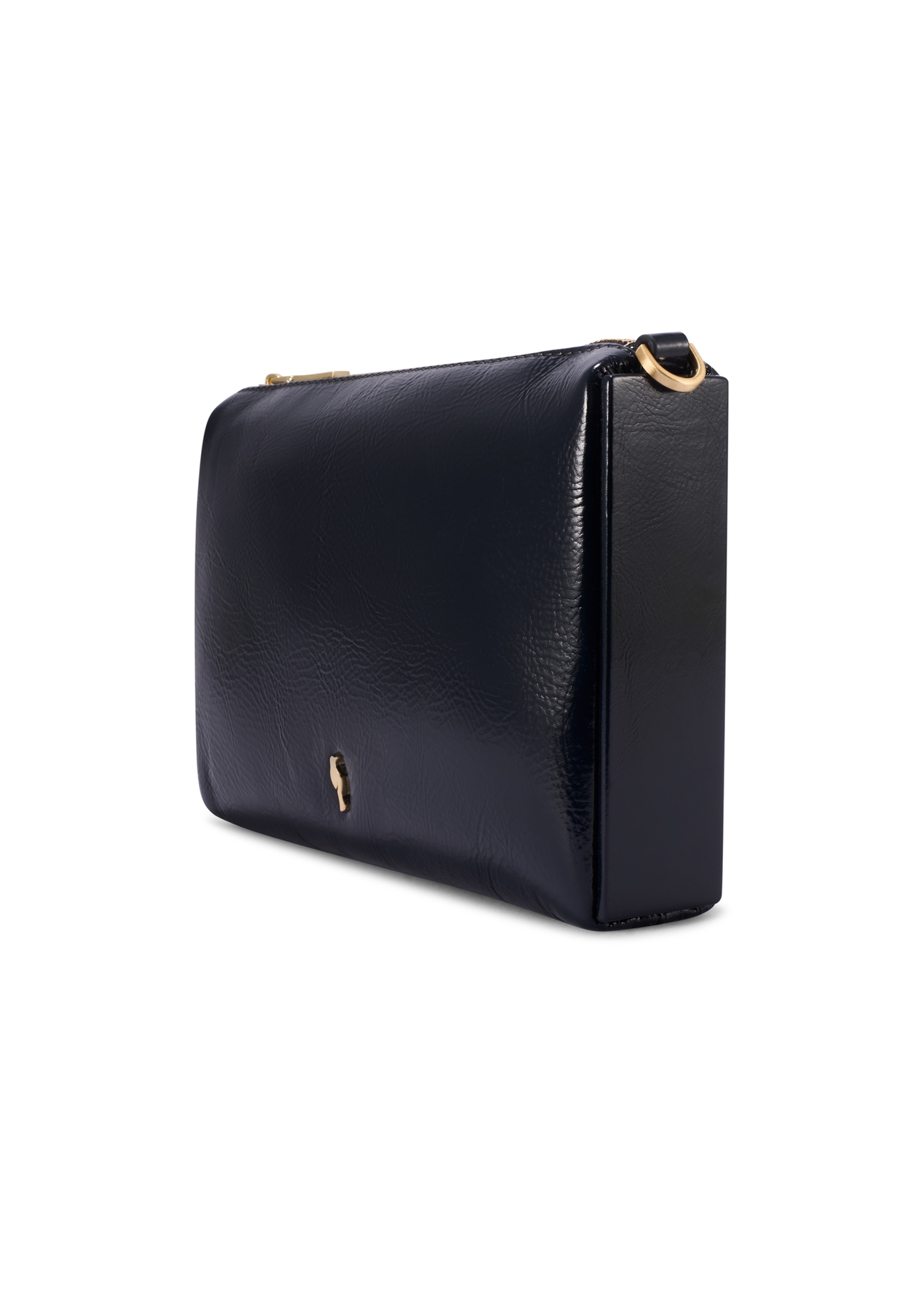 Navy blue leather women's handbag TORES-1294-7E(W26)