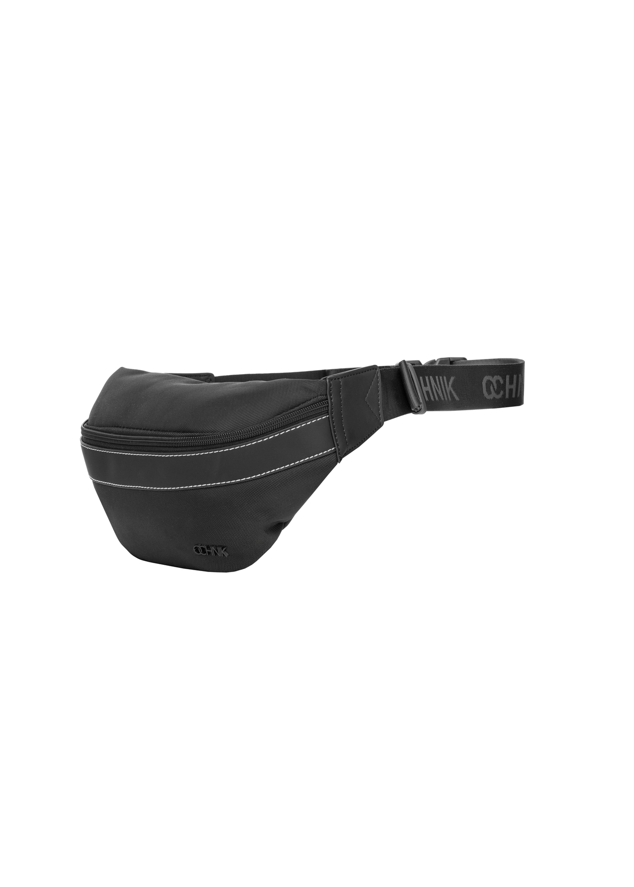 Men's black waist bag TORMN-0424-99(Z26)
