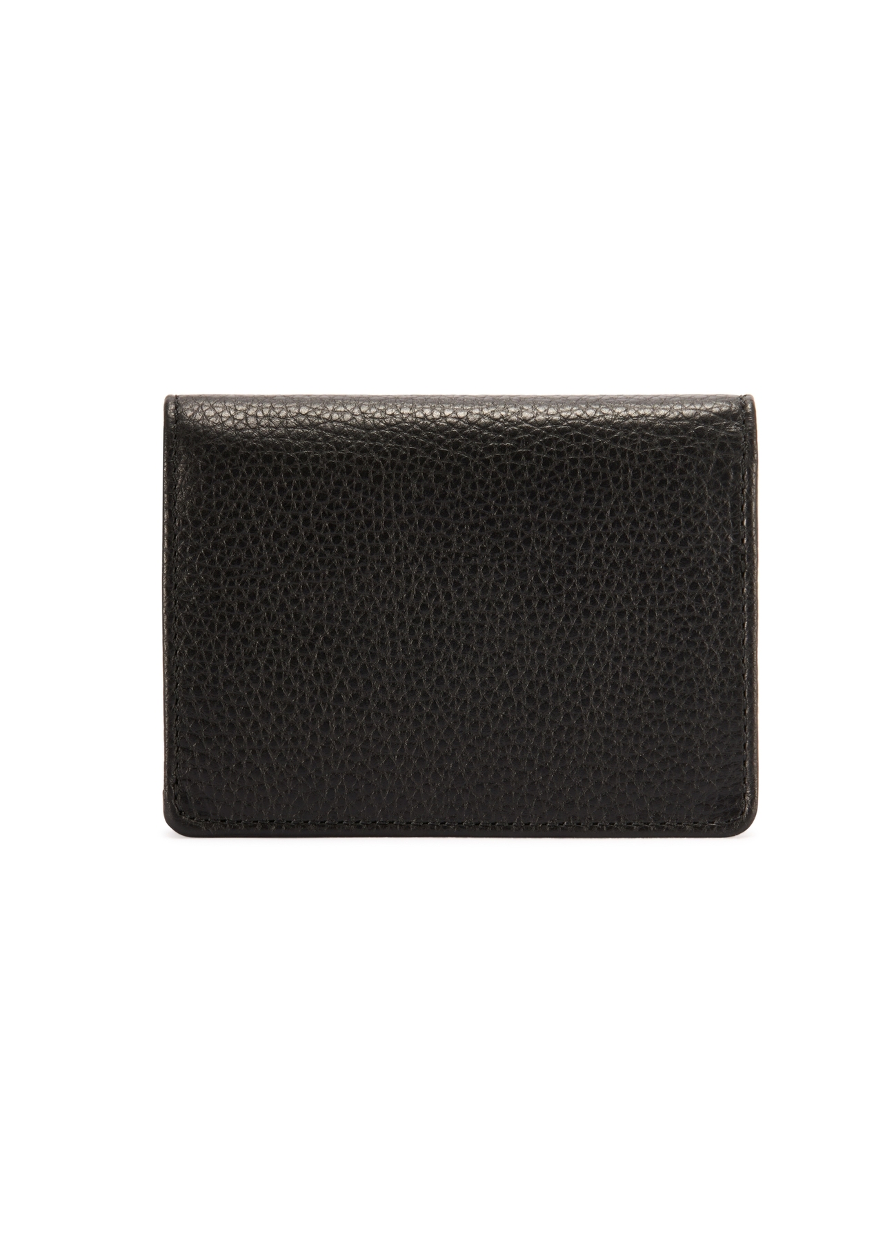 Black women's wallet with RFID protection PORES-0824RFID-99(Z25), product view from the back on a white background.