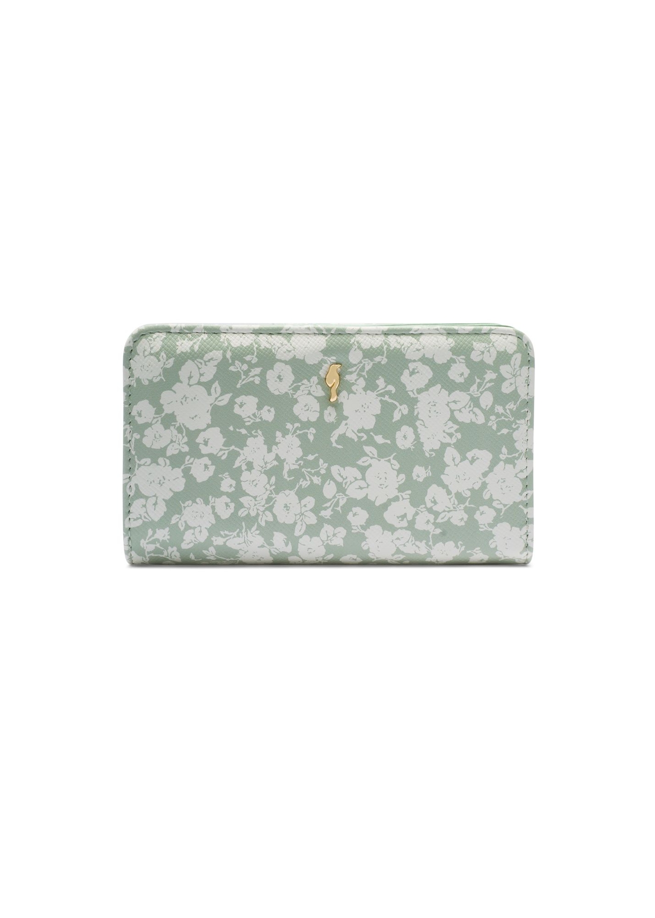 Sage women's wallet with logo POREC-0362-8P(W26) - front product view, on white background.