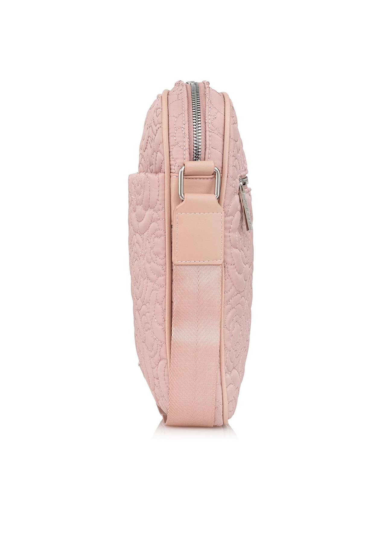 Pink women's sachet with embroidery TOREN-0253-31(W23)-03