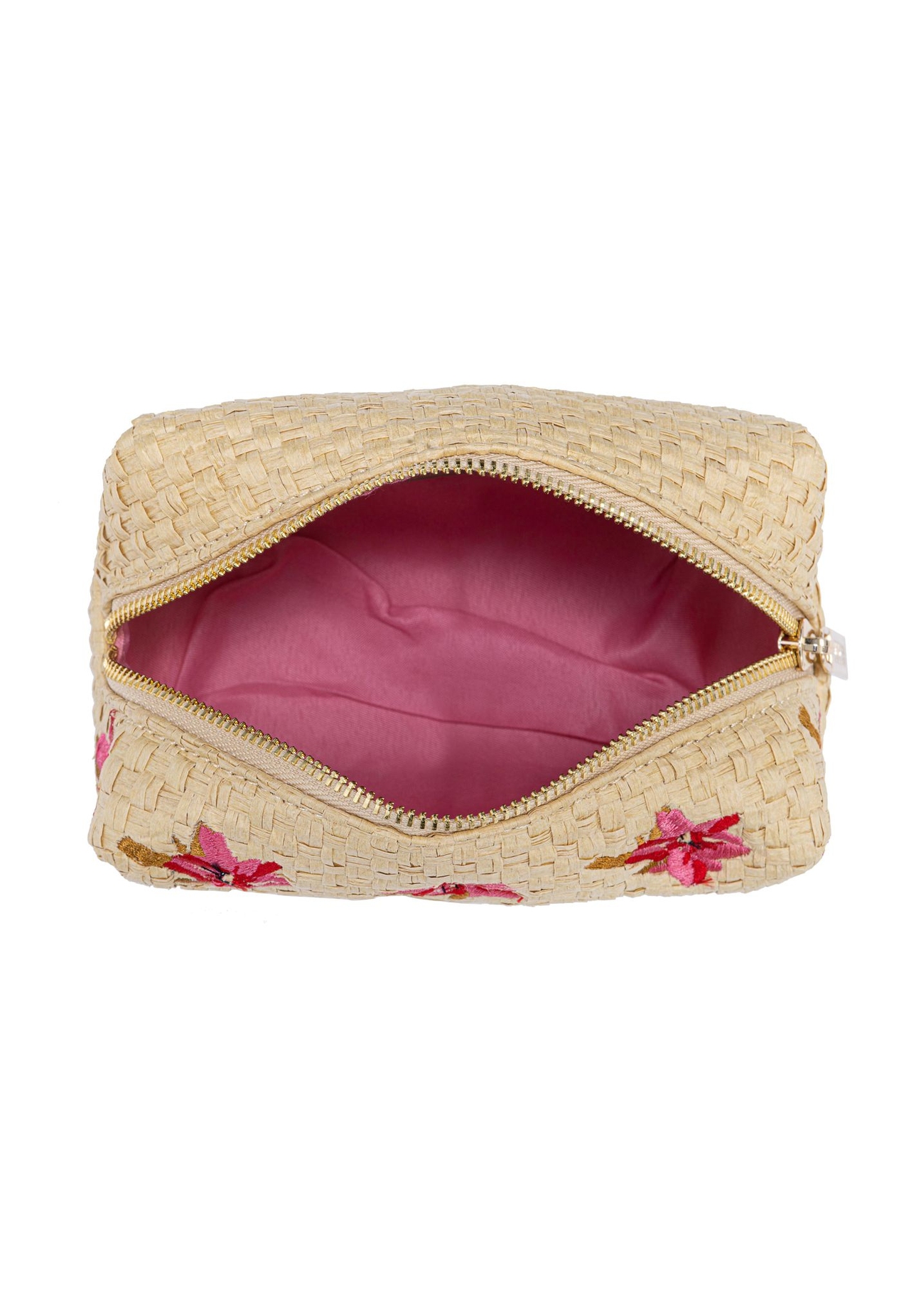Women's braided floral cosmetic bag TOREC-0766-23(W23)-05