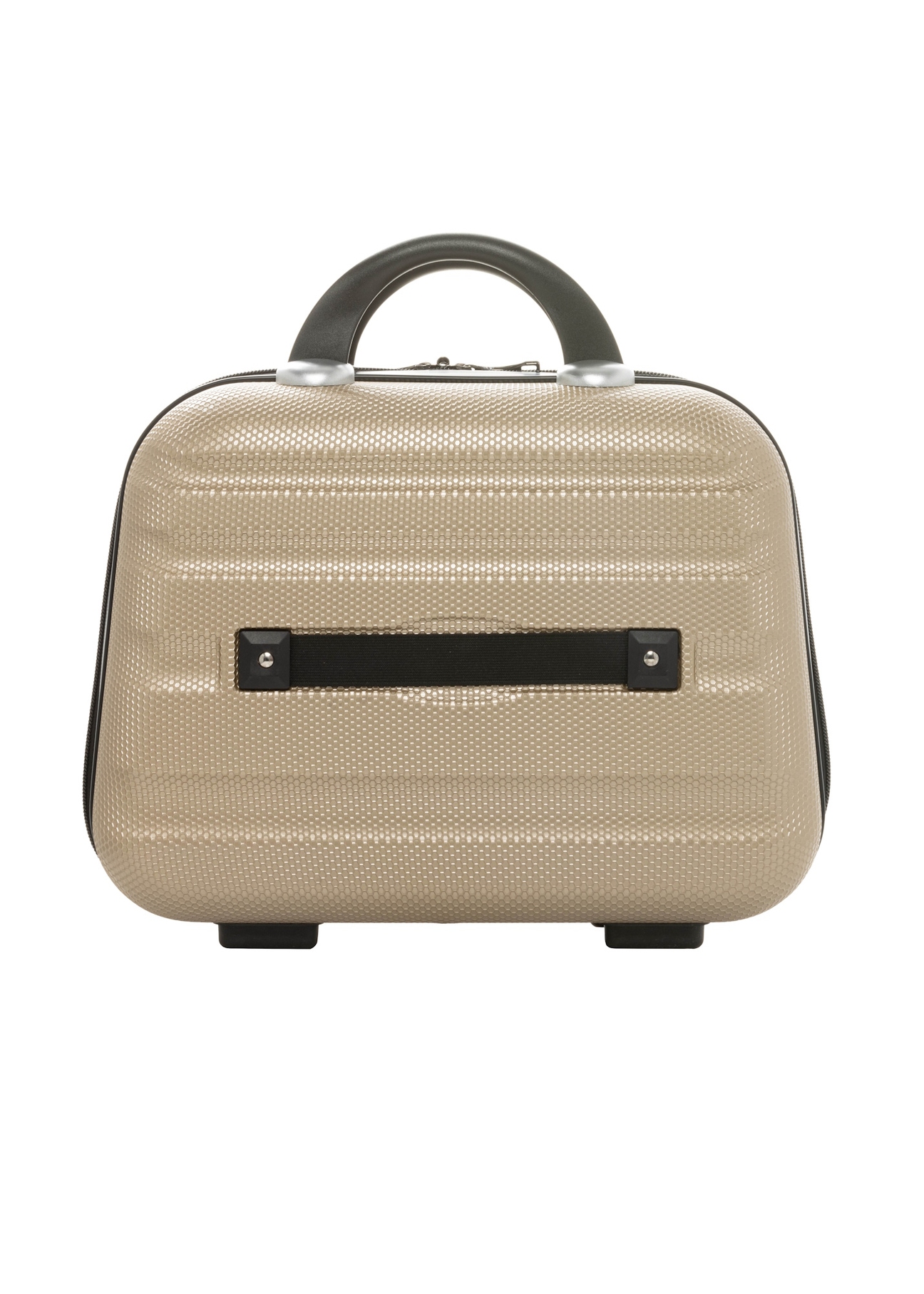 Travel cosmetic bag WALPC-0012-2X-14(W26), back view of the product on a white background.