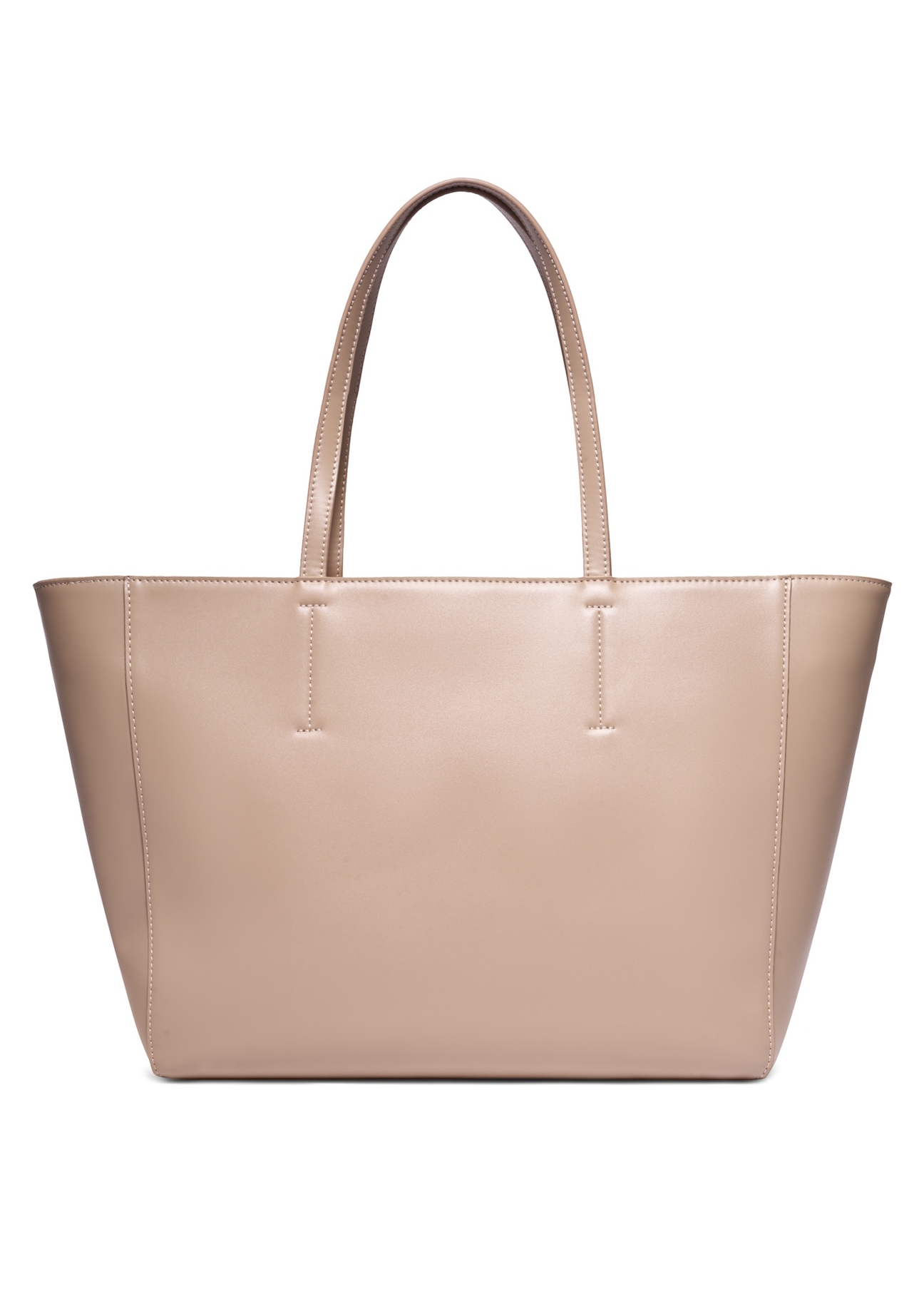 Women's shopper bag in cool beige color TOREC-1340-1K(Z26)