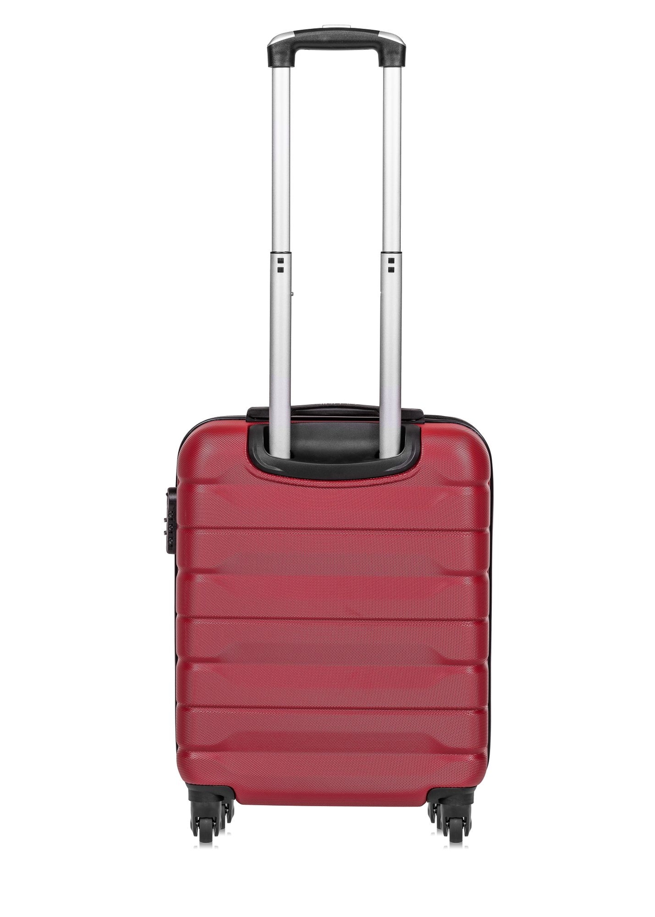 Set of 19''/24''/28'' trolley suitcases WALAB-0067-4D(W26), back view of the product on a white background.