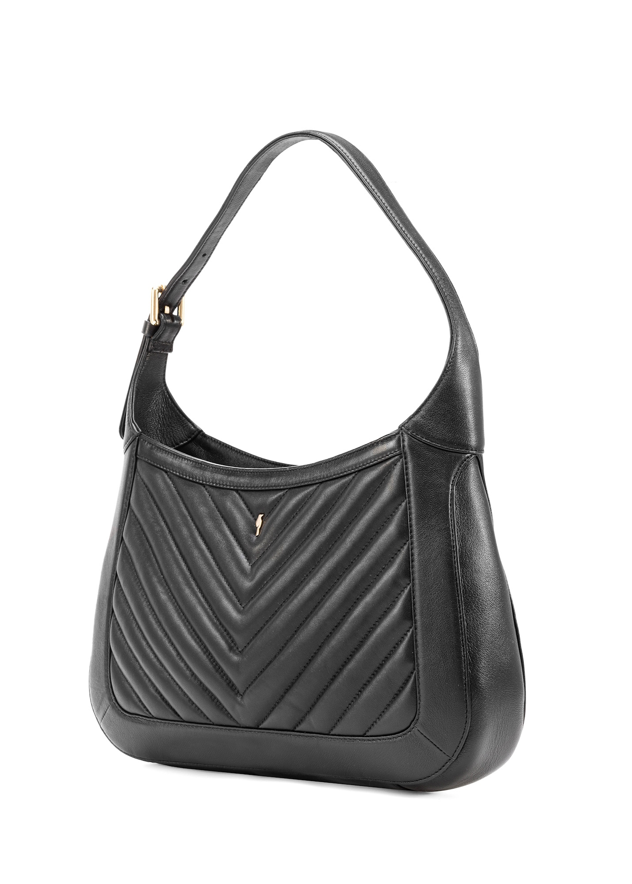 Women's leather shoulder bag TORES-1194-99(Z25), diagonal view of the product on a white background.