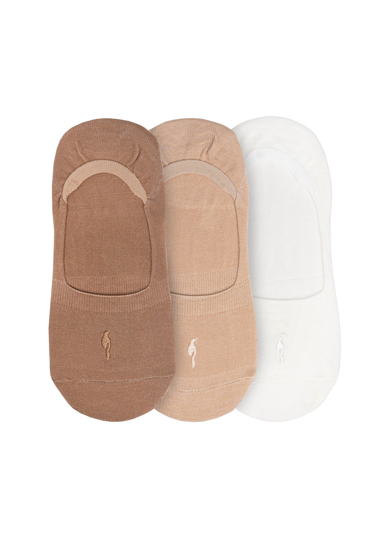 Women's ankle socks set ZESDT-0029-1C(W26) front product view on white background.