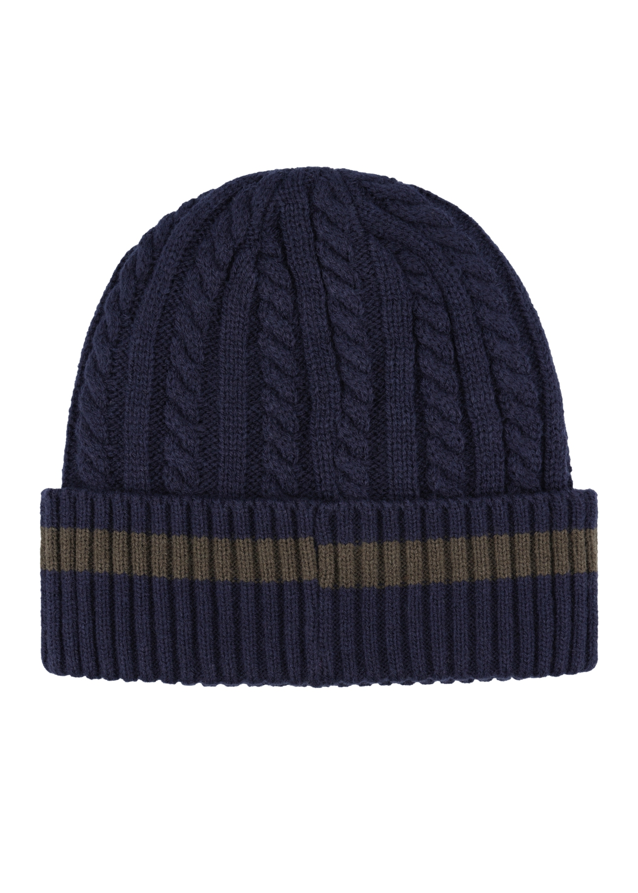 Navy blue men's cap CZAMT-0086-7E(Z26), product view from the back on a white background.