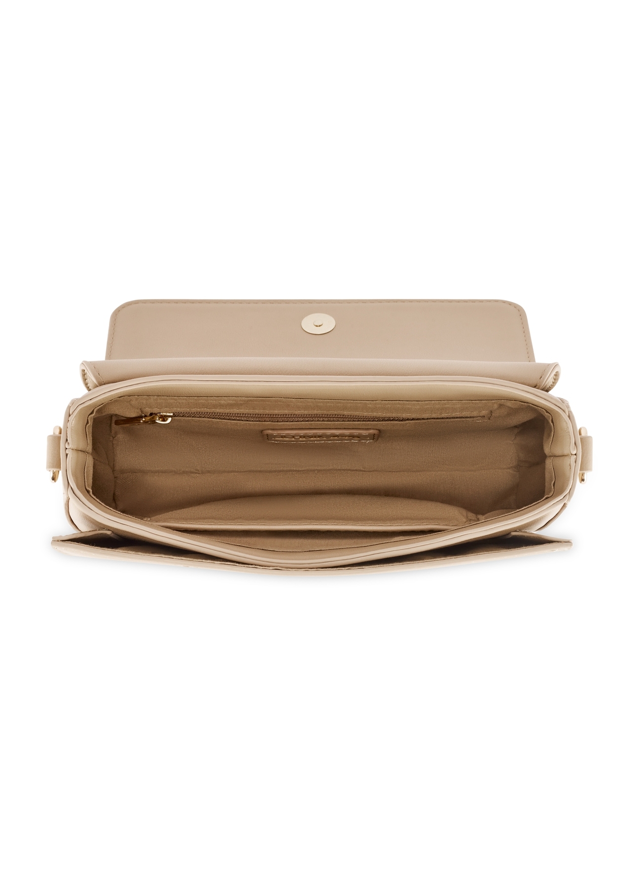Small beige women's handbag TOREC-1171-1B(W26)