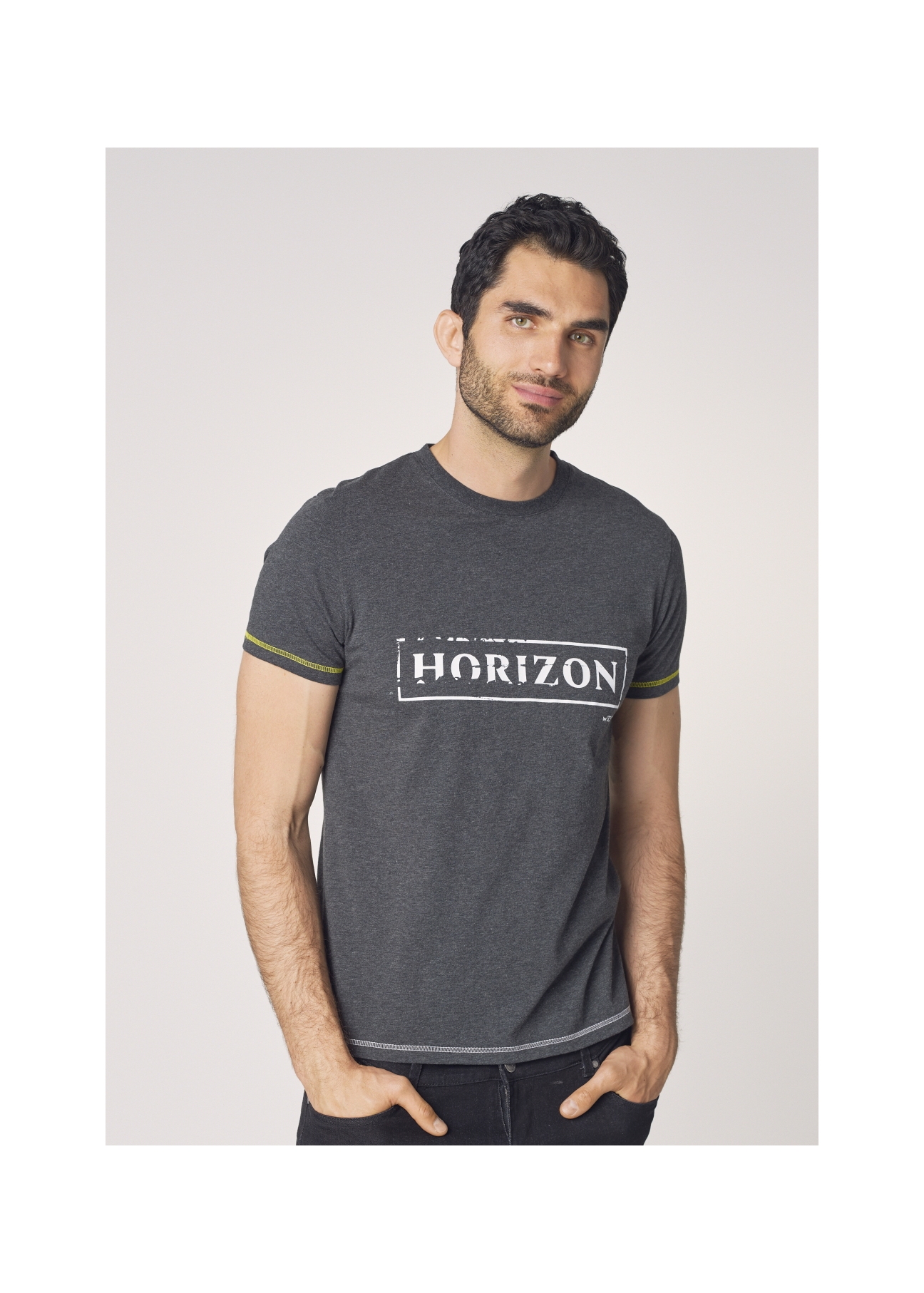 T-shirt męski TSHMT-0064-95(Z21)-01