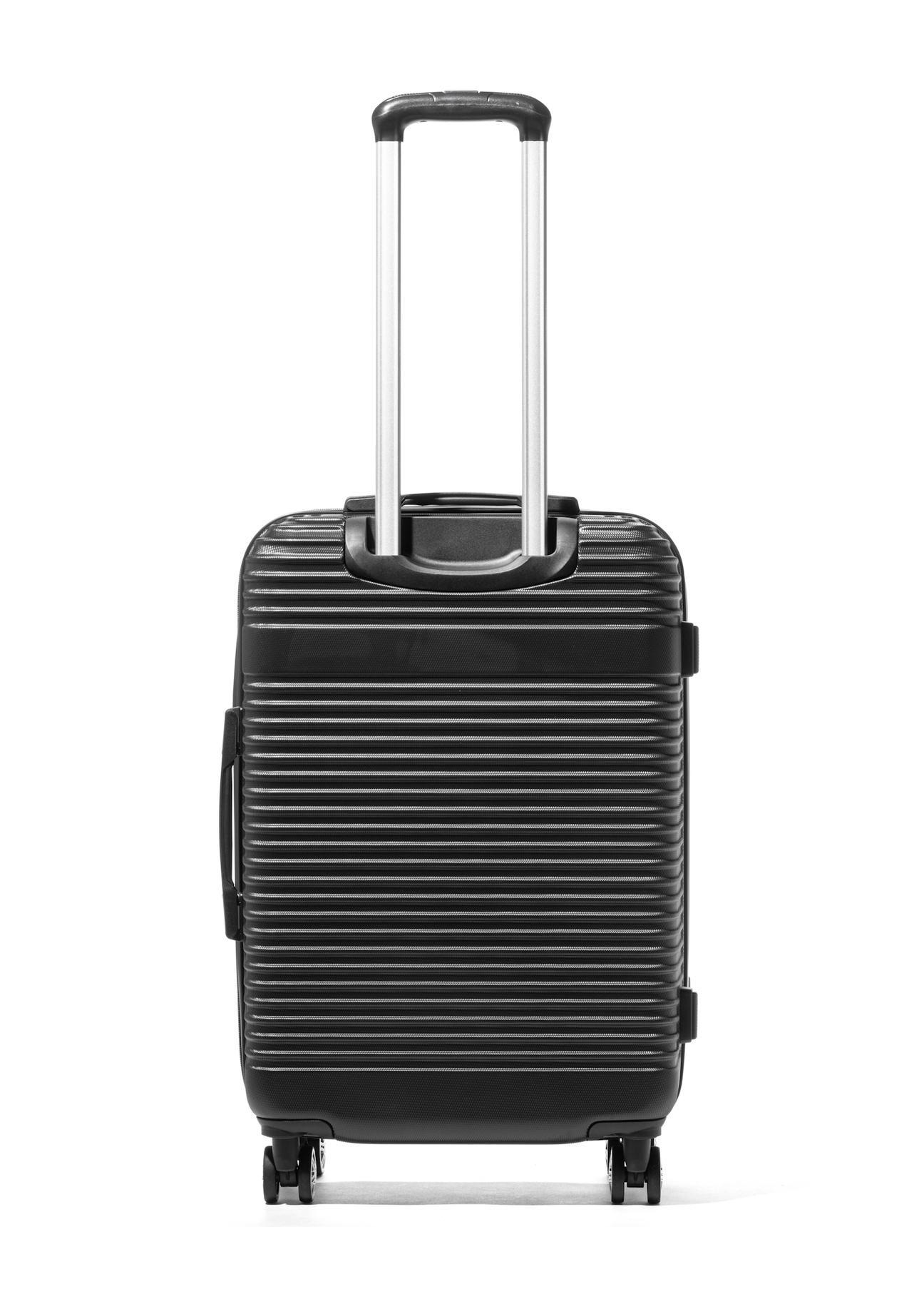 Set of wheeled suitcases (19"/24"/28") WALAB-0040-99(W26) – rear view of the product on a white background.