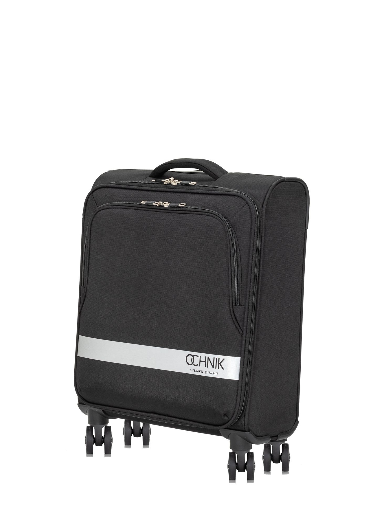 Small suitcase on wheels WALNY-0037-99-19(W25)-08