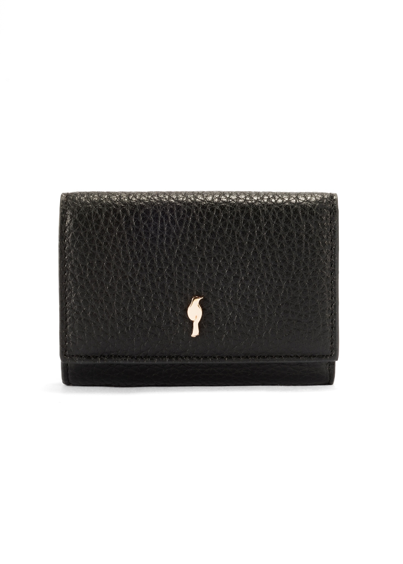 Small women's leather wallet PORES-0973-99(Z25), front product view on white background.