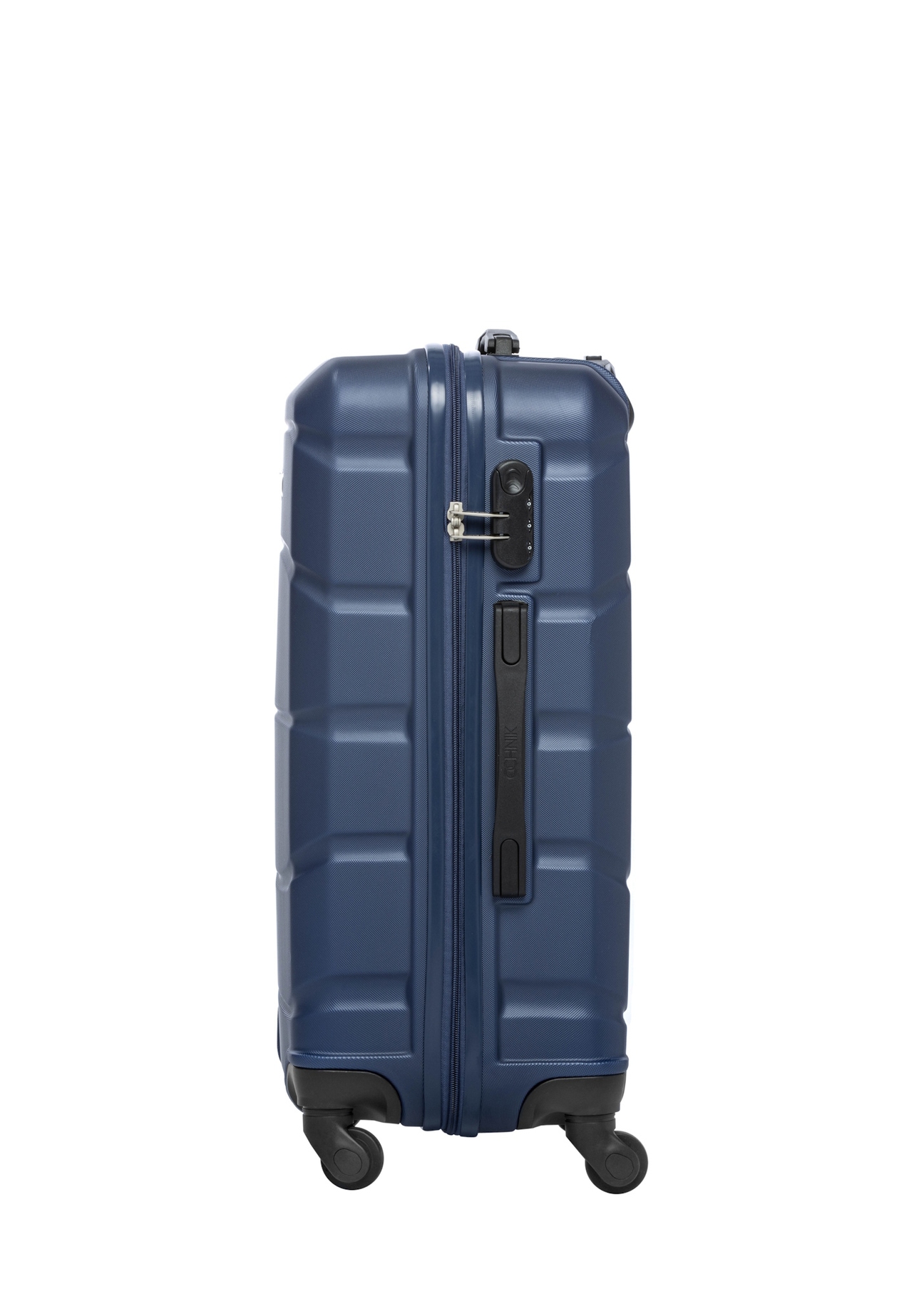 Medium suitcase on wheels WALAB-0077-7D-24(W26), side view of the product on a white background.