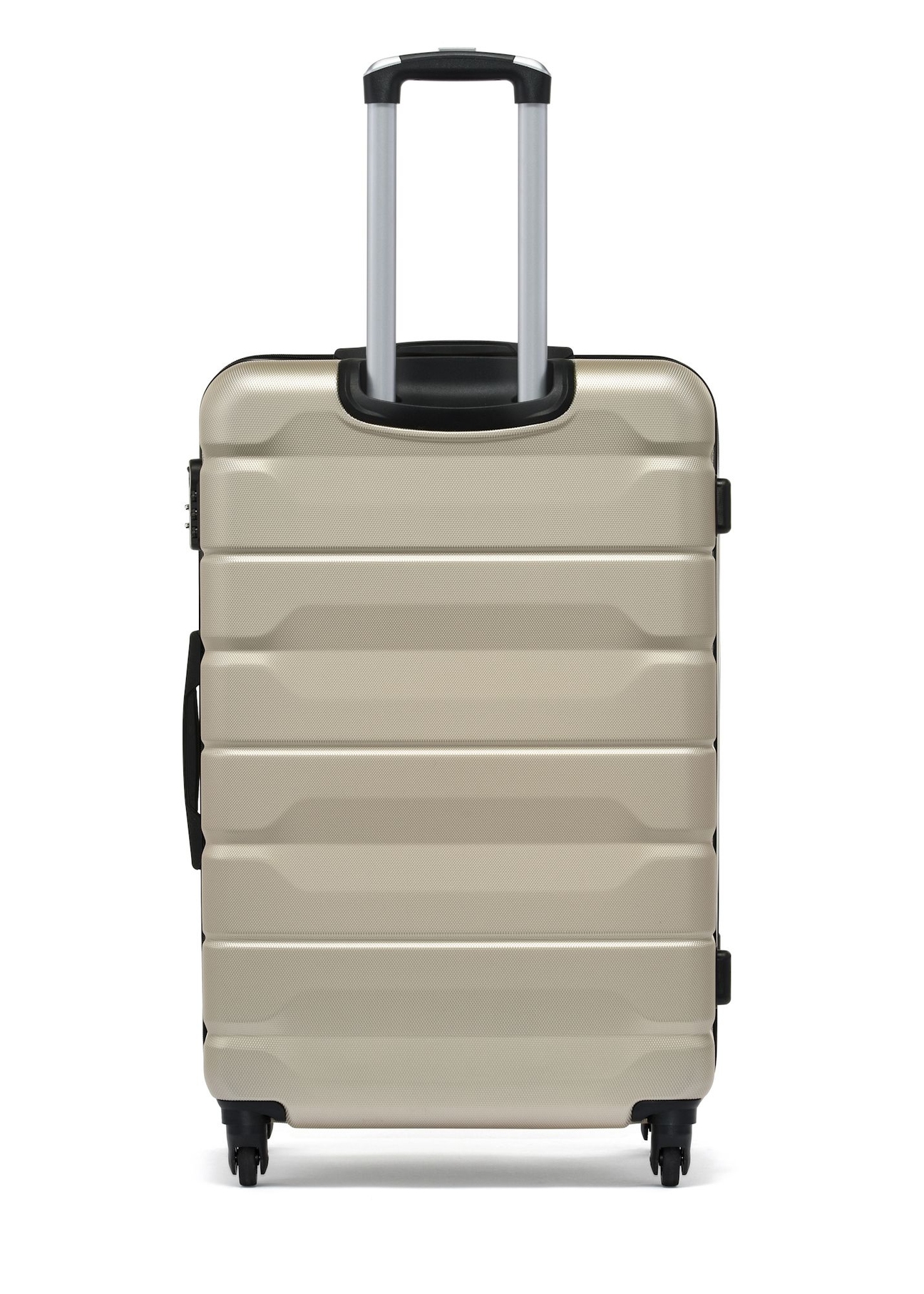 Set of 19''/24''/28'' trolley suitcases WALAB-0067-0X(W26), back view of the product on a white background.